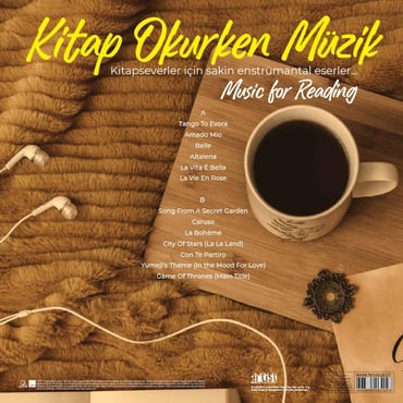 Çeşitli Sanatçılar - Kitap Okurken Müzik (Transparan Yeşil Plak) - Plak