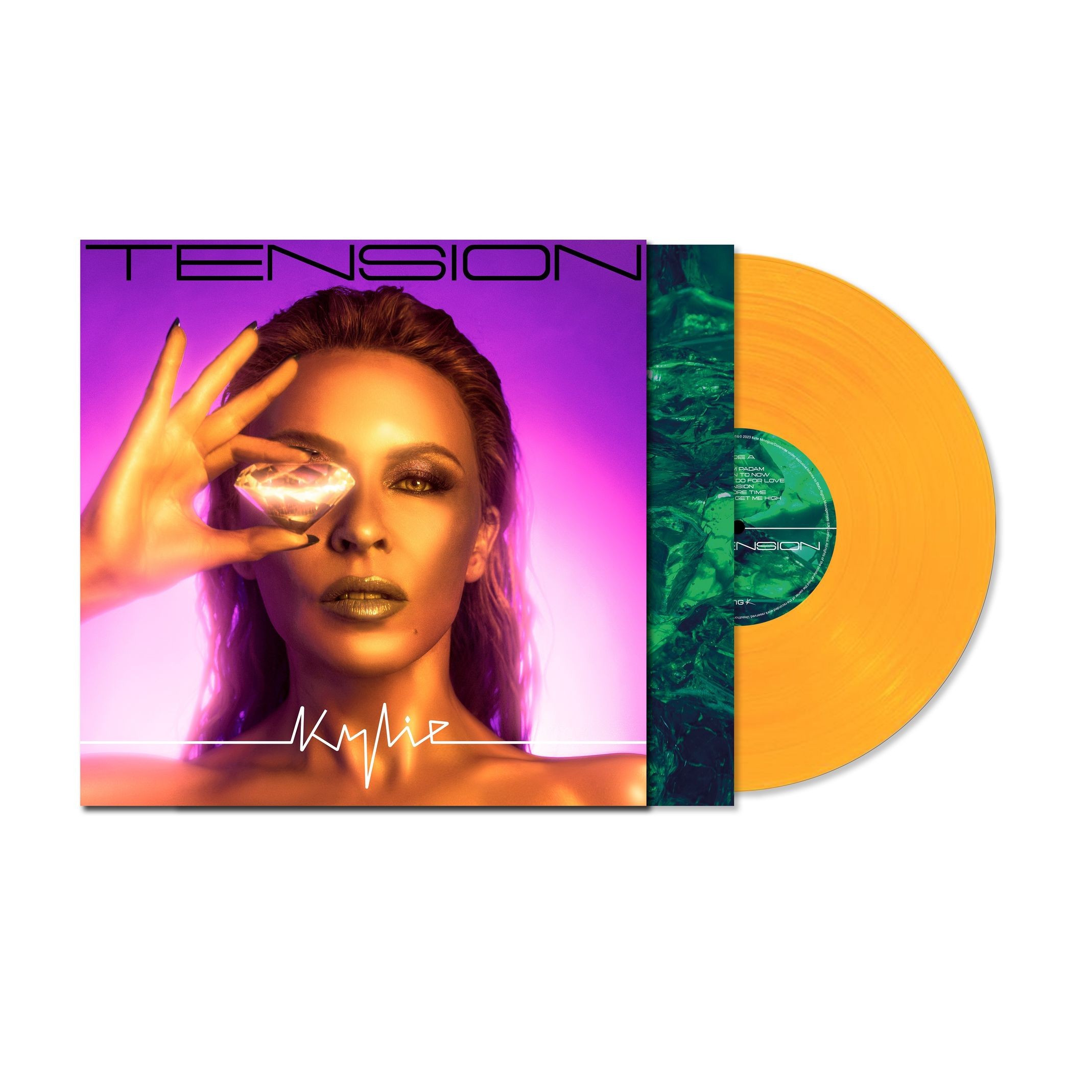 Kylie Minogue - Tension (Limited Indie Exclusive Edition - Transparent Orange Vinyl) - Plak