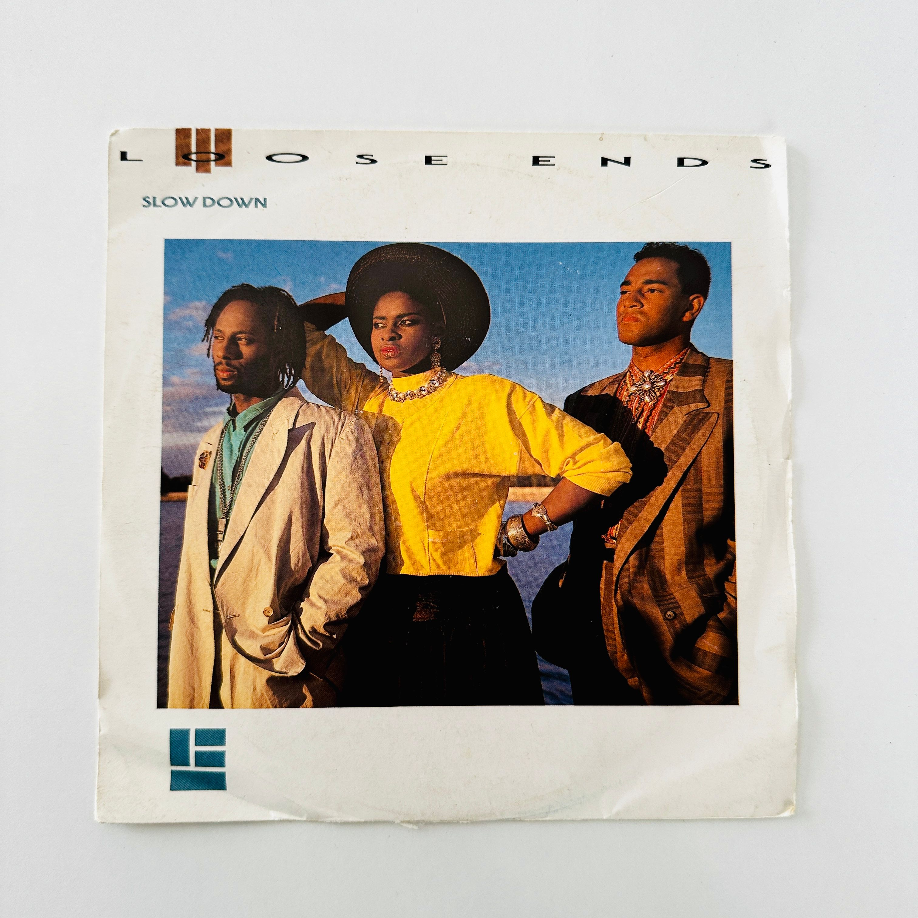 Loose Ends – Slow Down Dönem Baskı 45 lik Plak