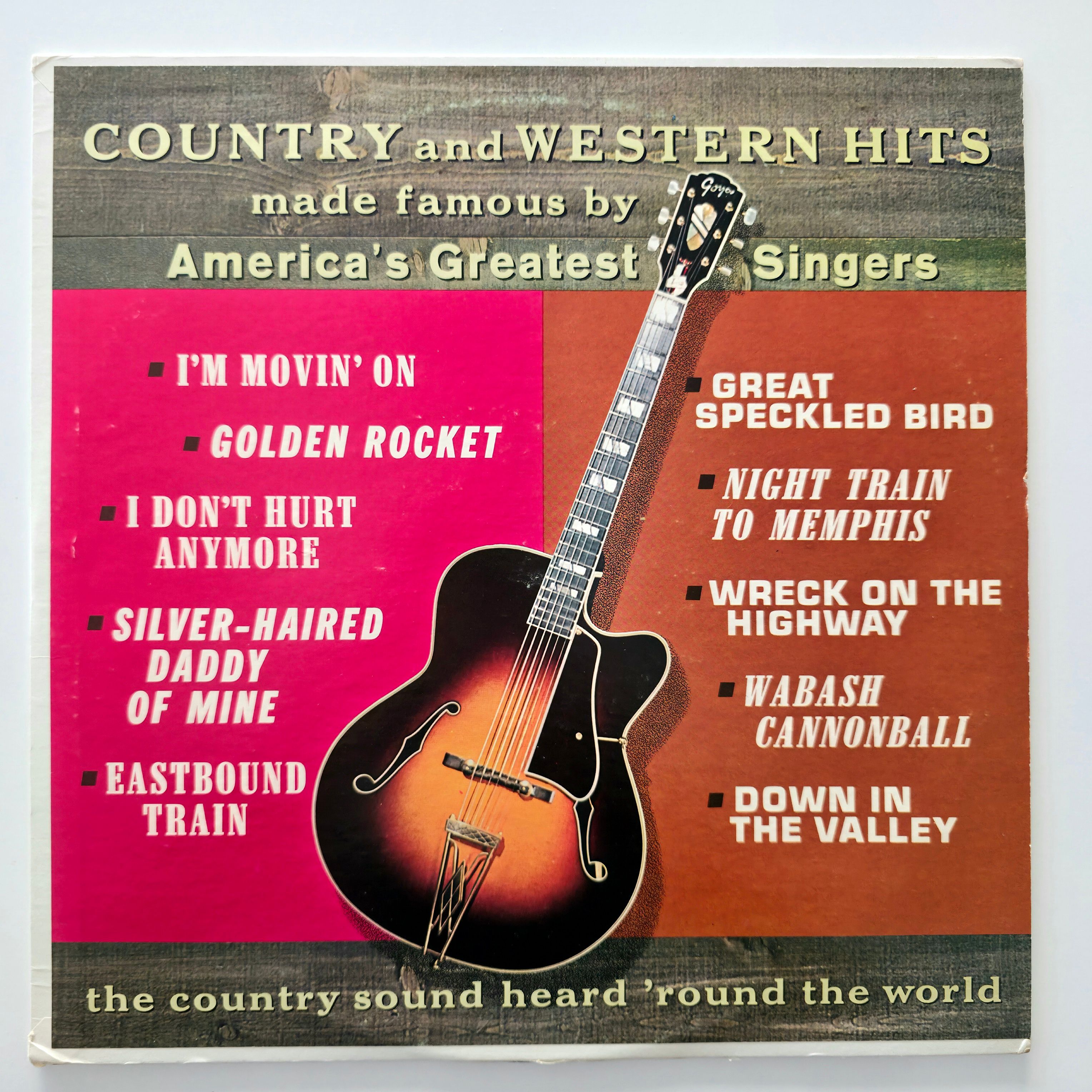 Jim Martin Clyde Beavers – Country And Western Hits Made Famous By Hank Snow & Roy Acuff - Dönem Baskı Plak