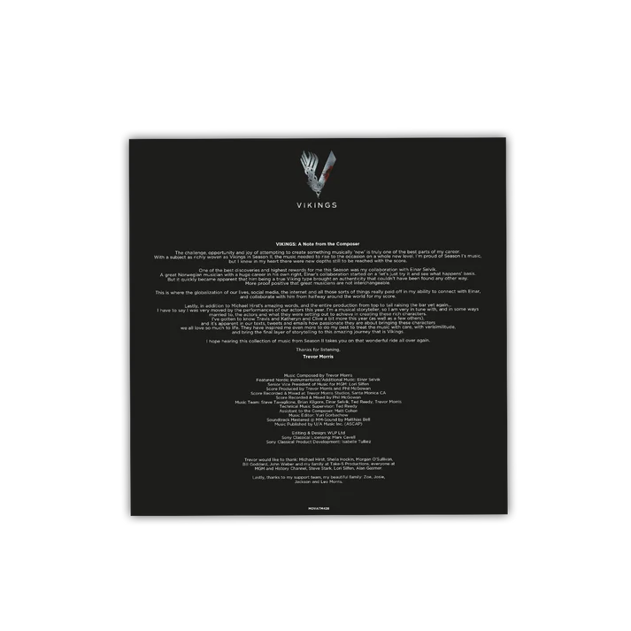 Trevor Morris - Vikings 2 (180g) (Limited Numbered Edition) (Red Vinyl) - Plak