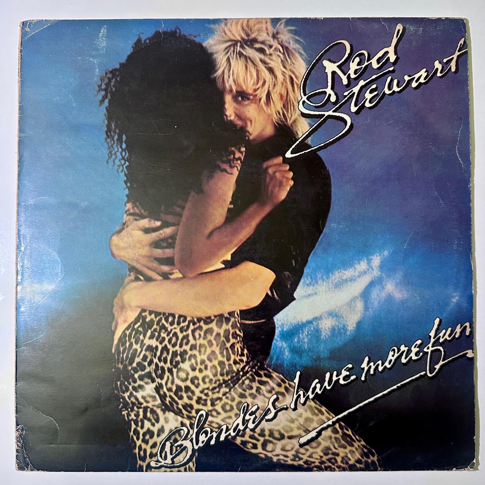 Rod Stewart – Blondes Have More Fun - Dönem Baskı Plak