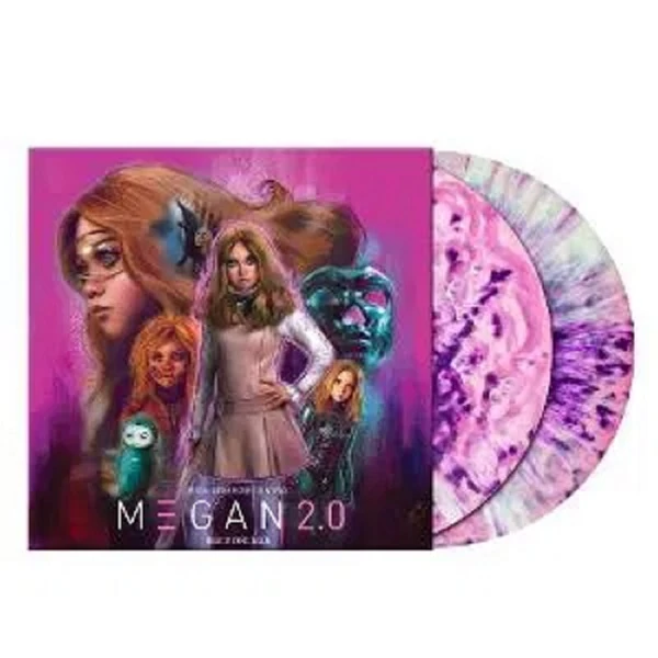 Chris Bacon - M3gan 2.0 (O.S.T.) (Pink & White W Purple Splatter Vinyl) - Plak