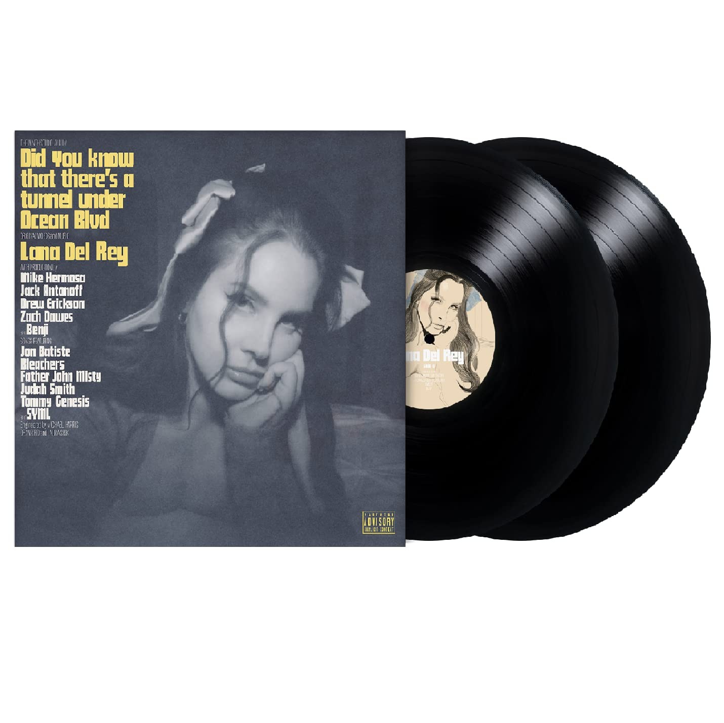 Lana Del Rey - Did You Know That There's A Tunnel Under Ocean Blvd (Black Vinyl) - Plak
