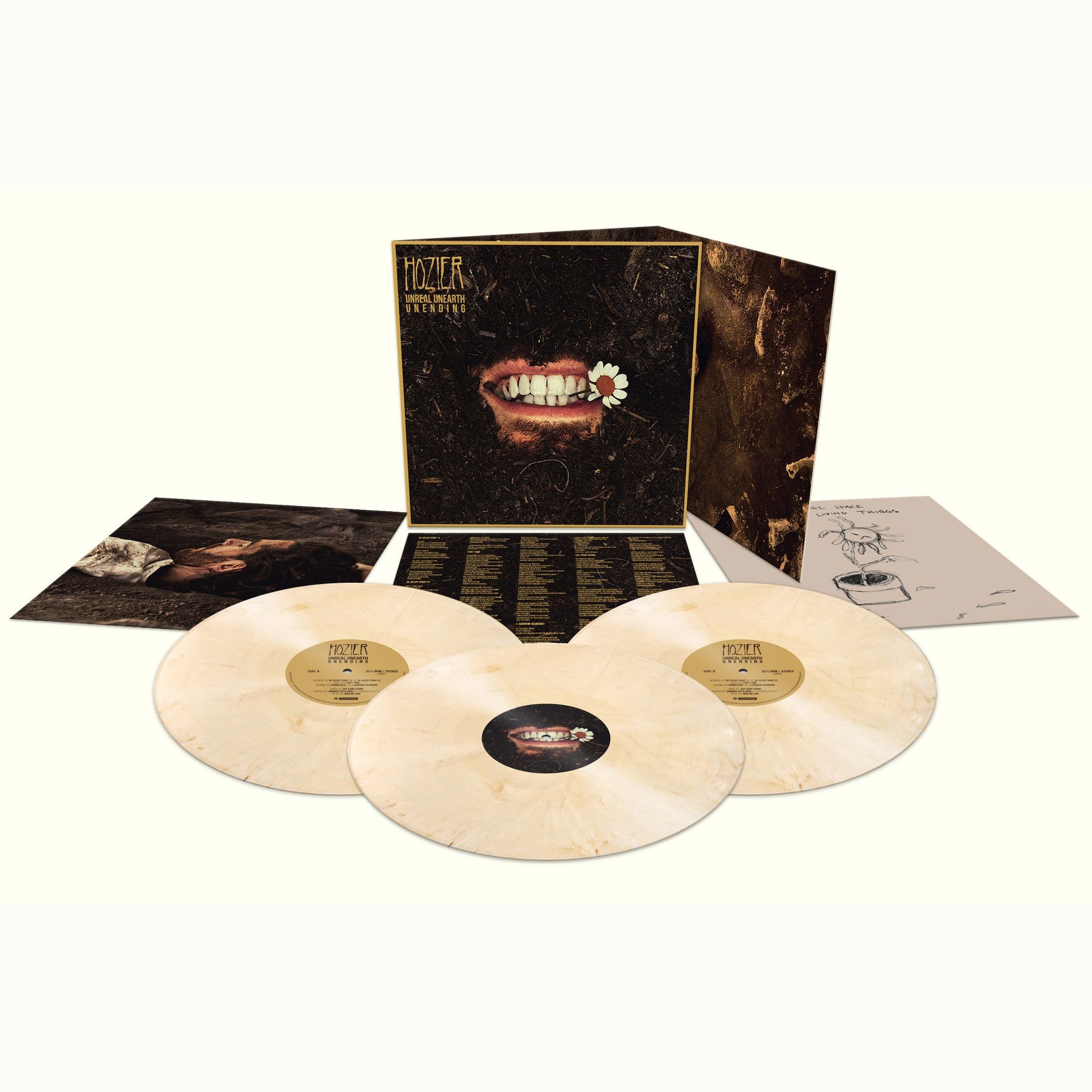 Hozier - Unreal Unearth (Limited Edition - Tooth White Vinyl) - Plak