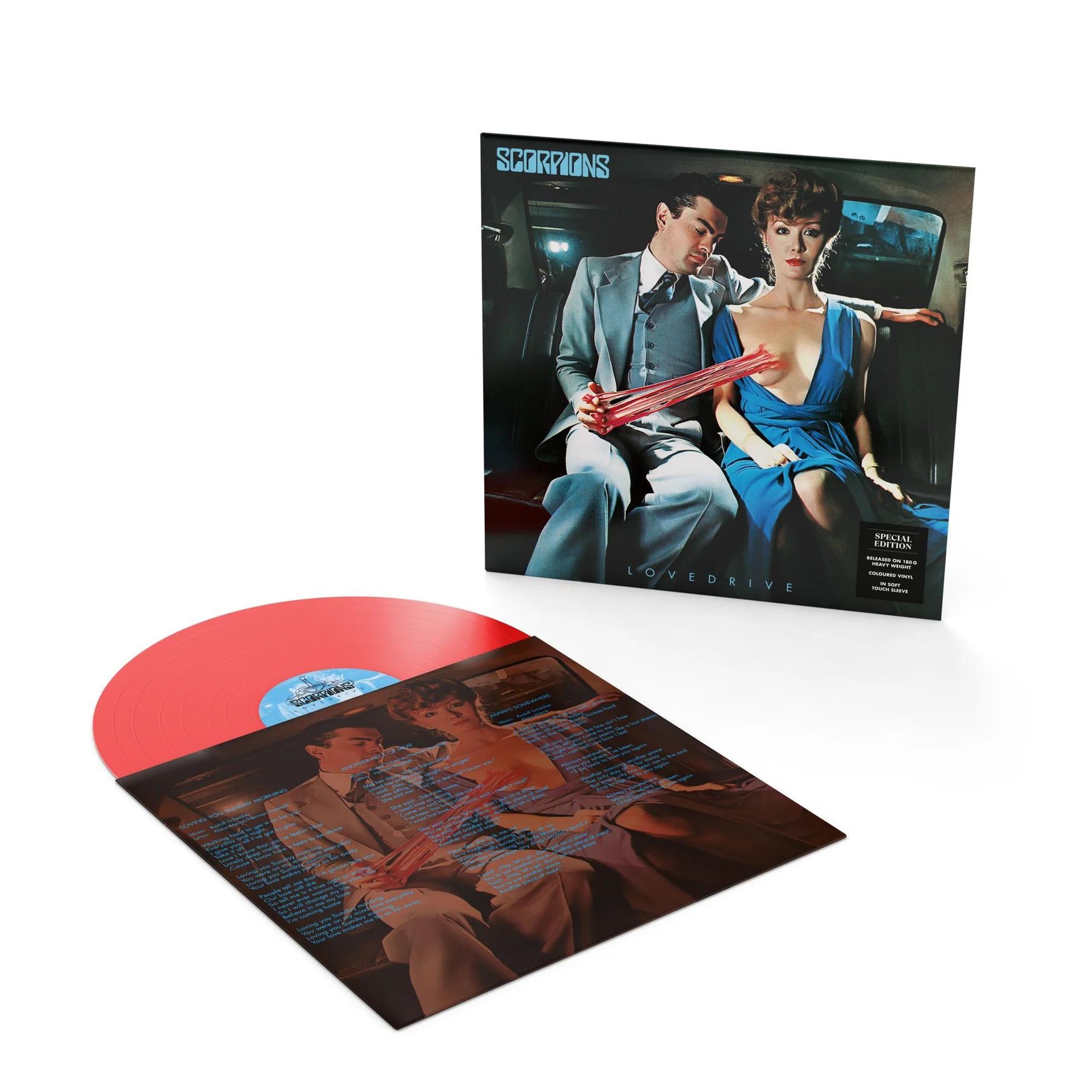 Scorpions - Lovedrive (Transparent Red Vinyl) - Plak