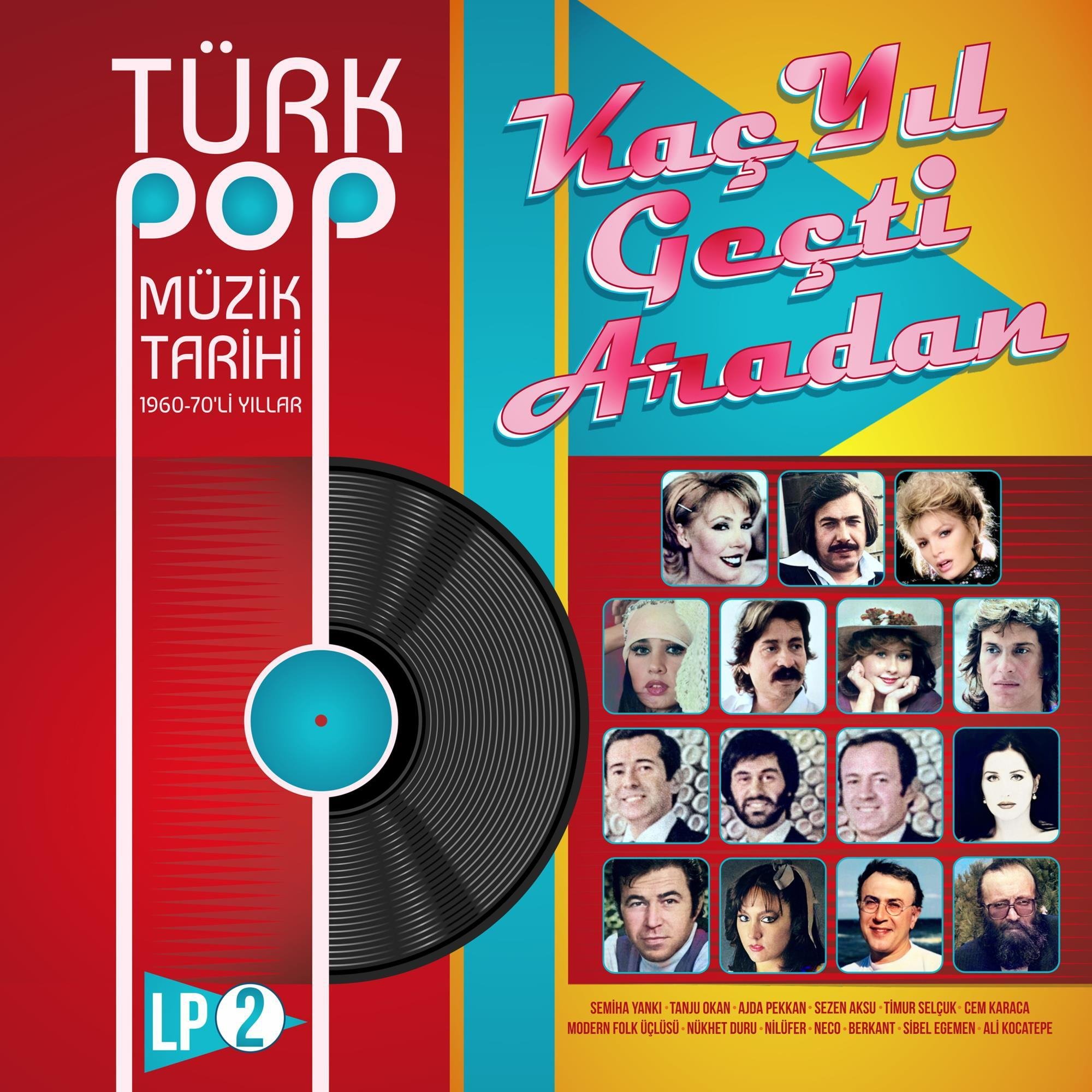 Türk Pop Müzik Tarihi 1960-70'lı Yıllar Vol.2 - Plak