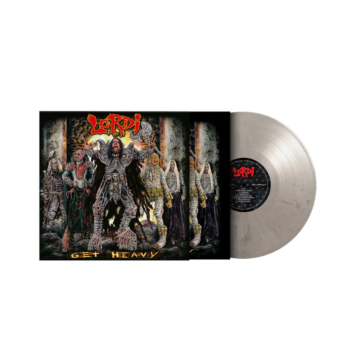 Lordi - Get Heavy (180g) (Limited Numbered Edition) (Black & White Marbled Vinyl) - Plak