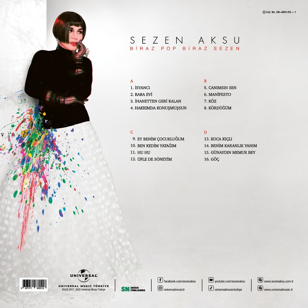 Sezen Aksu - Biraz Pop Biraz Sezen - Plak