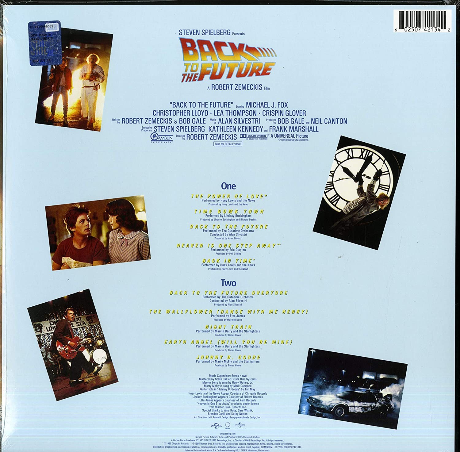 Çeşitli Sanatçılar - Back To The Future - Plak