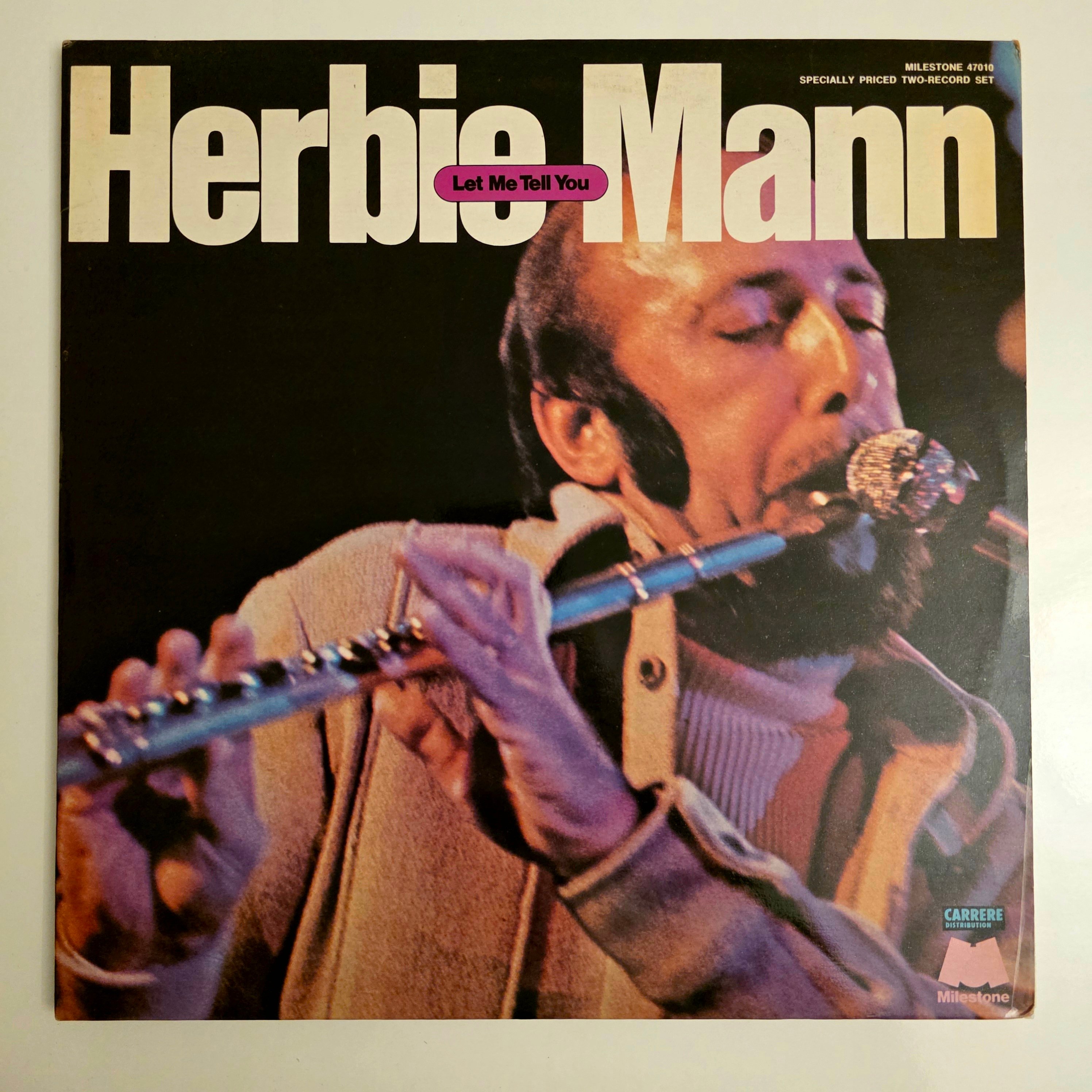 Herbie Mann - Let Me Tell You - Dönem Baskı Plak