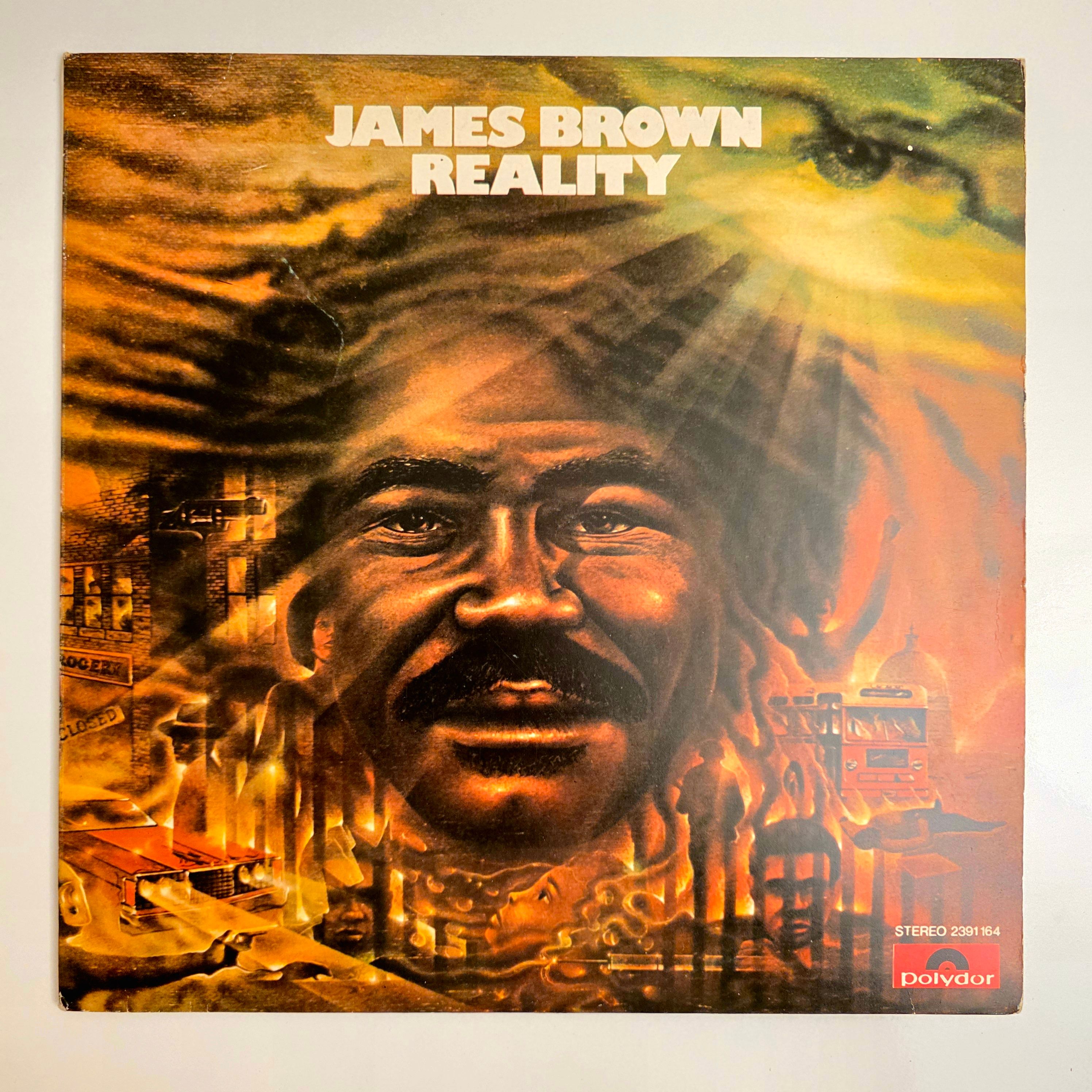 James Brown - Reality - Dönem Baskı Plak