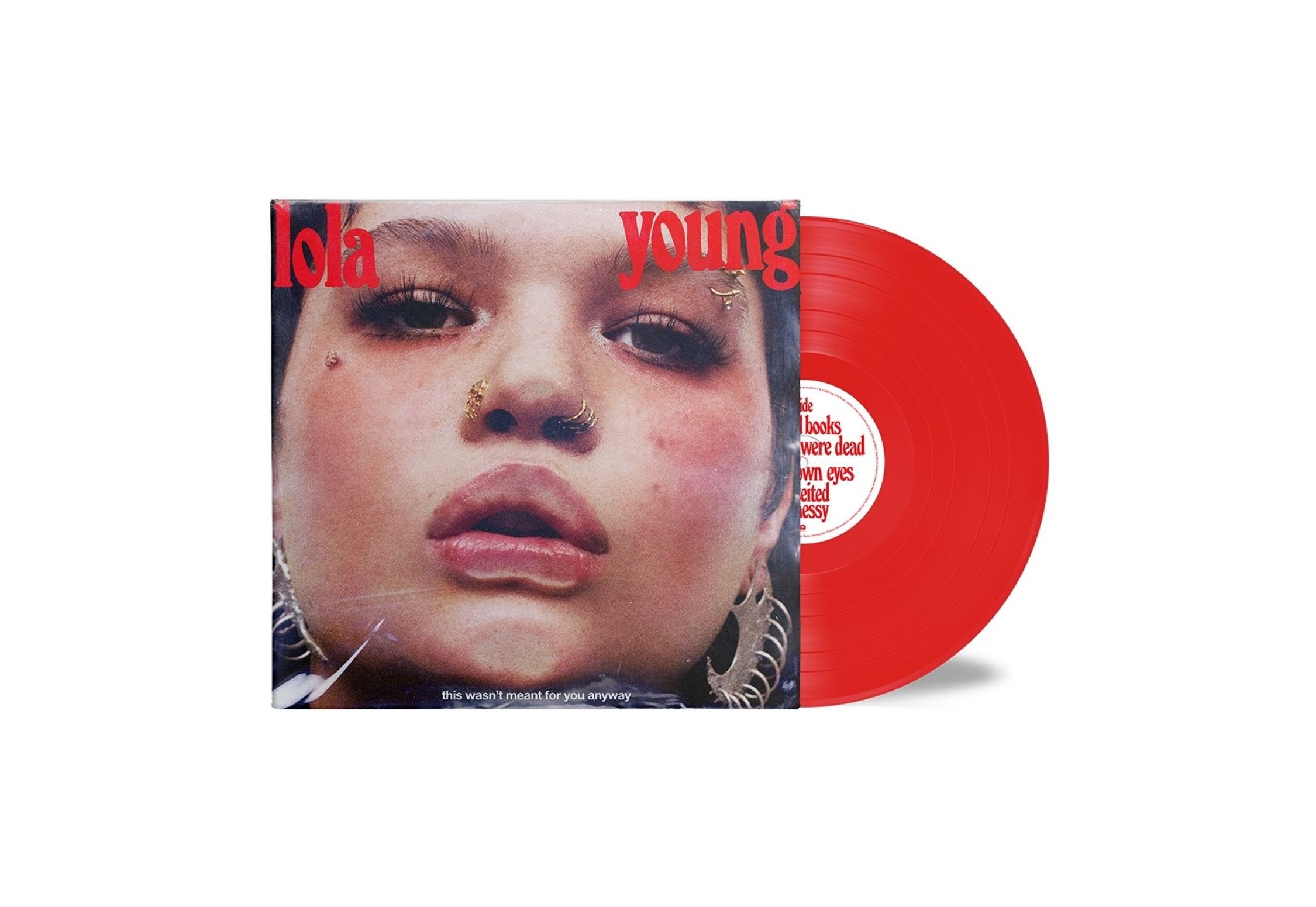 Lola Young - This Wasn't Meant For You Anyway (Standard Edition - Transparent Red Vinyl) - Plak