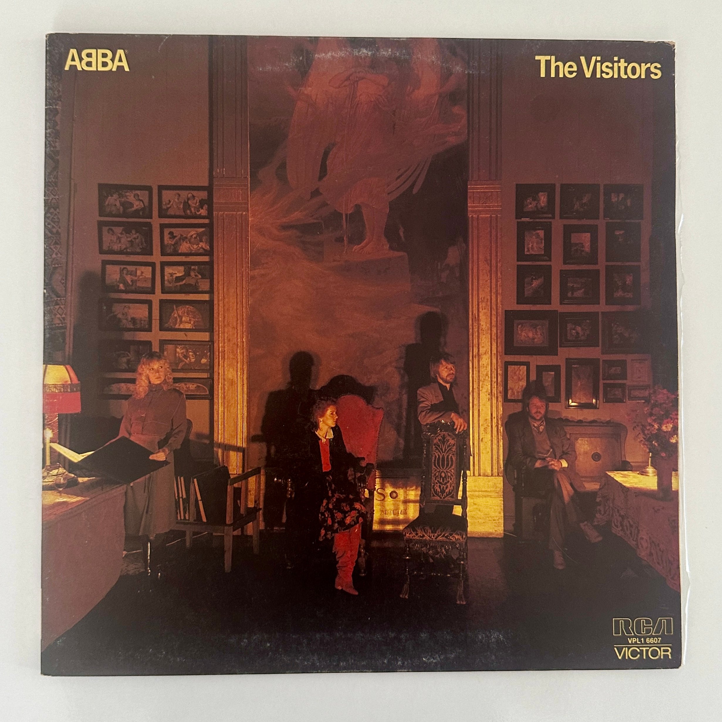 ABBA – The Visitors Dönem Baskı Plak
