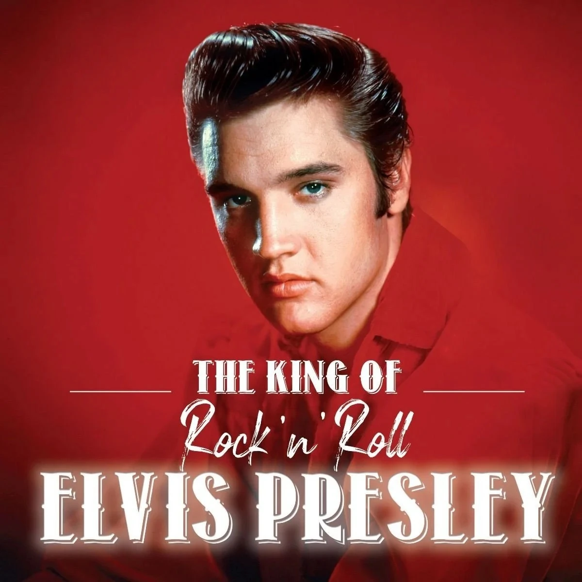 Elvis Presley-The King Of Rock'n Roll Plak