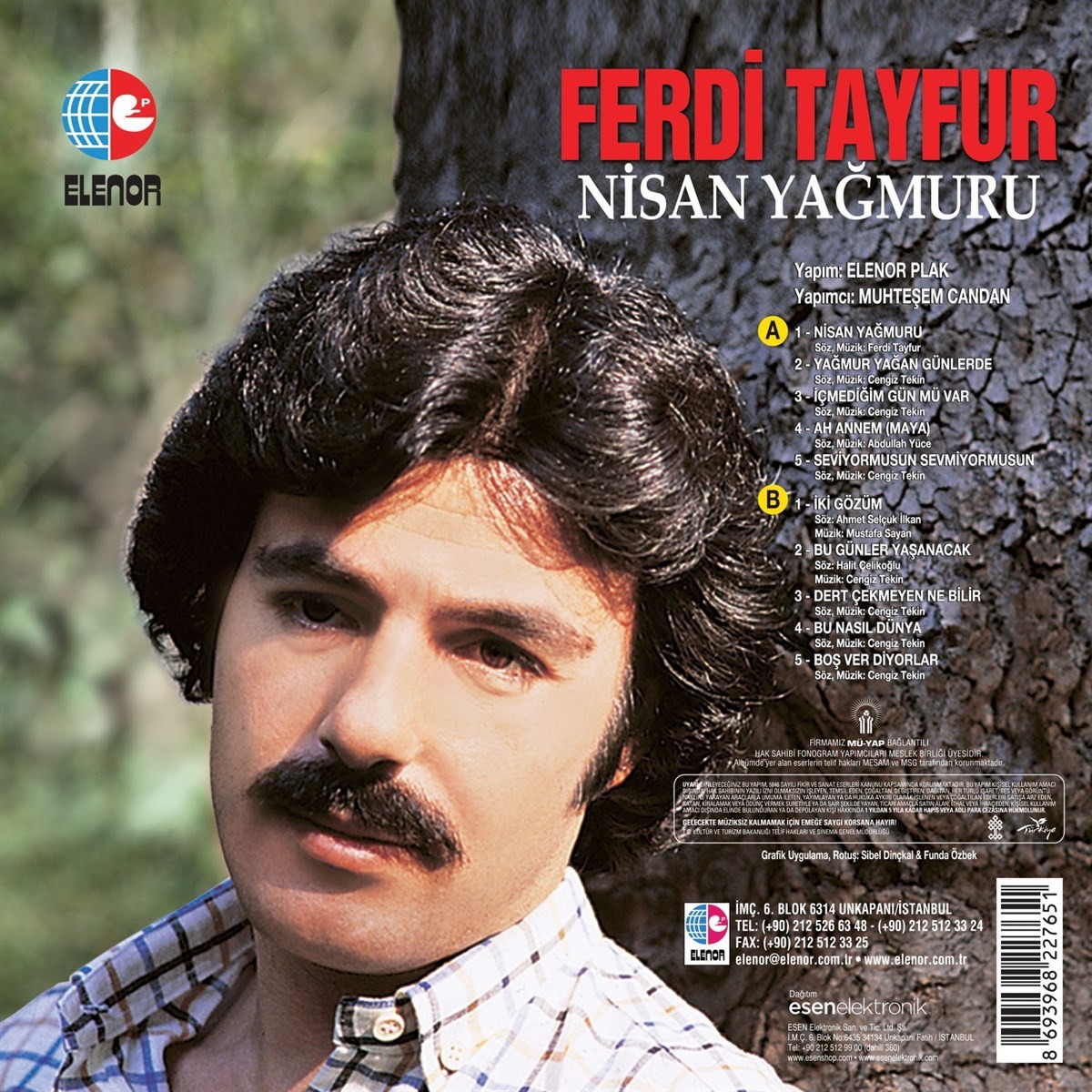 Ferdi Tayfur - Nisan Yağmuru - Plak