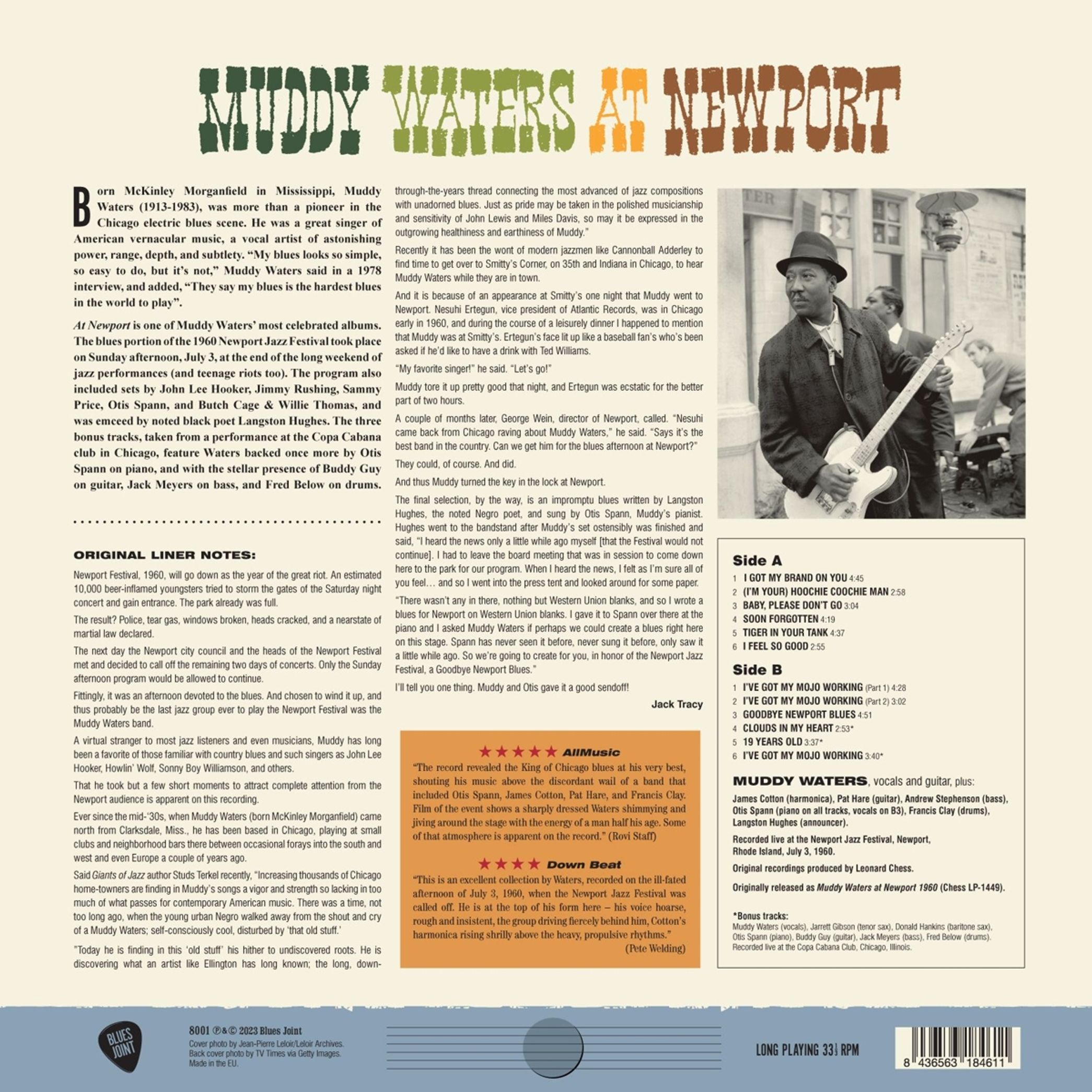 Muddy Waters - At Newport (180g) (3 Bonus Tracks) - Plak