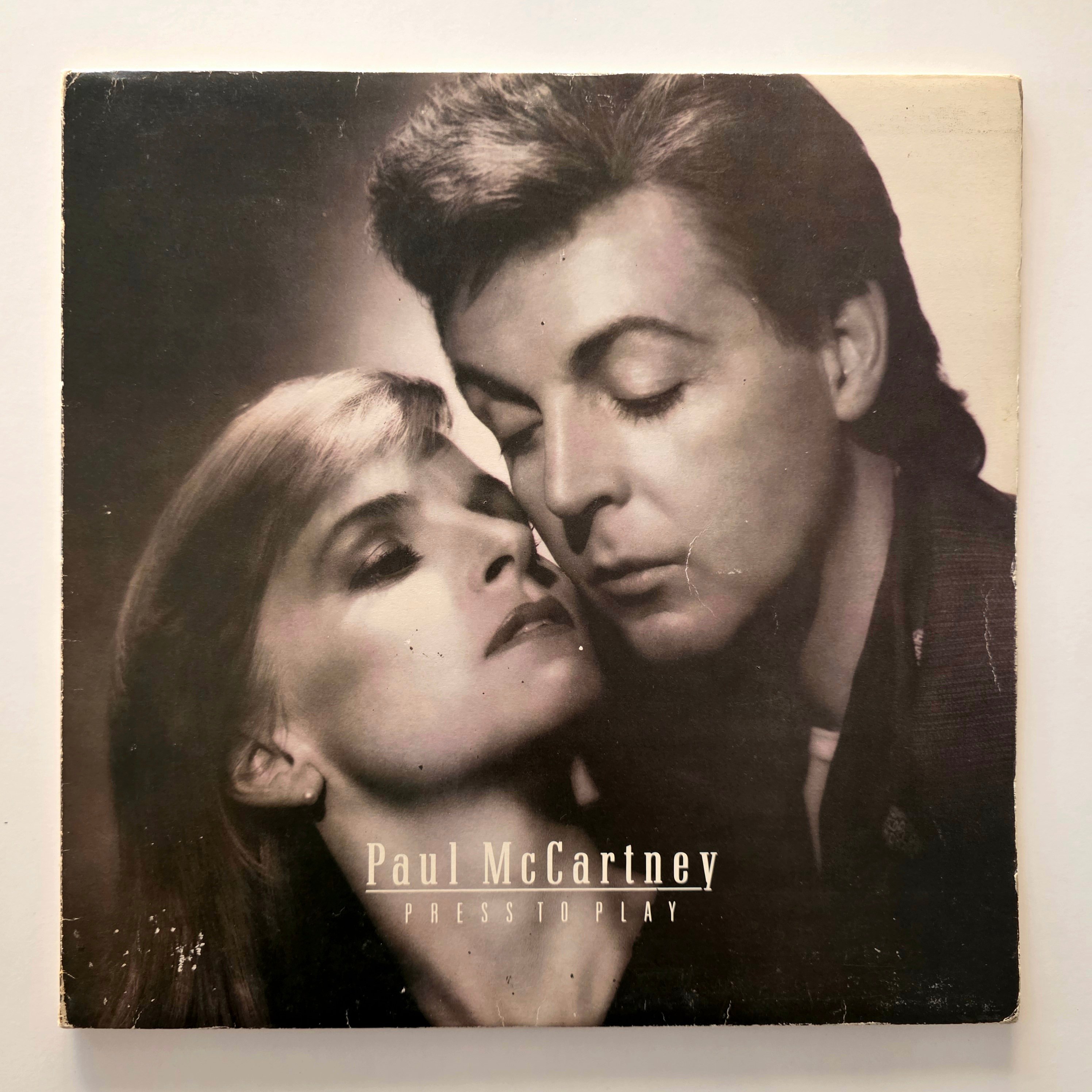 Paul McCartney – Press To Play - Dönem Baskı Plak