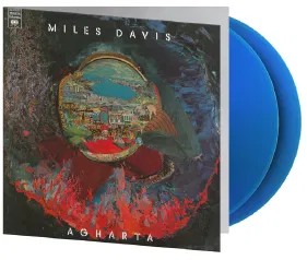 Miles Davis - Agharta Translucent Blue Vinyl edition - Plak