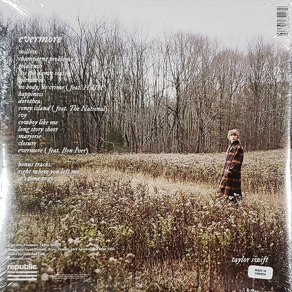 Taylor Swift - Evermore (Coloured Vinyl) - Plak