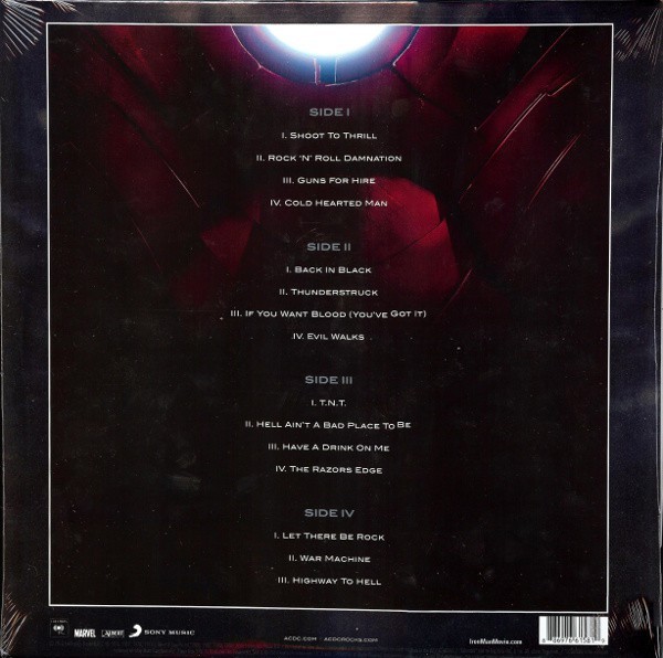 AC/DC - Iron Man 2 - Plak