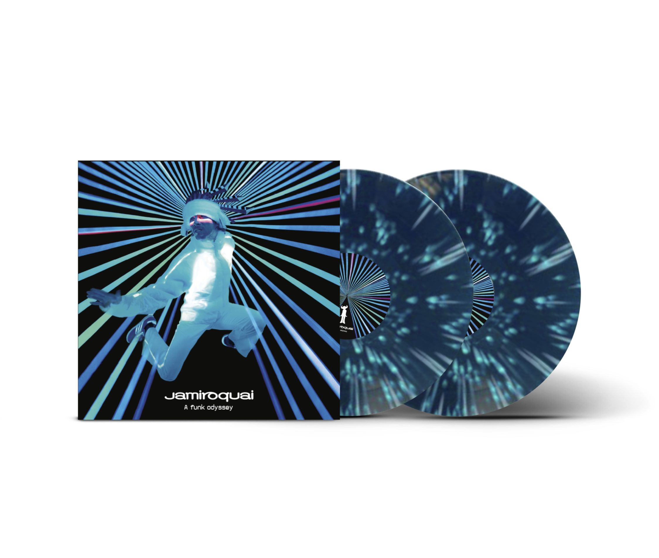 Jamiroquai - A Funk Odyssey (Limited Edition - Corner Of The Earth Blue Green Splatter Vinyl) - Plak