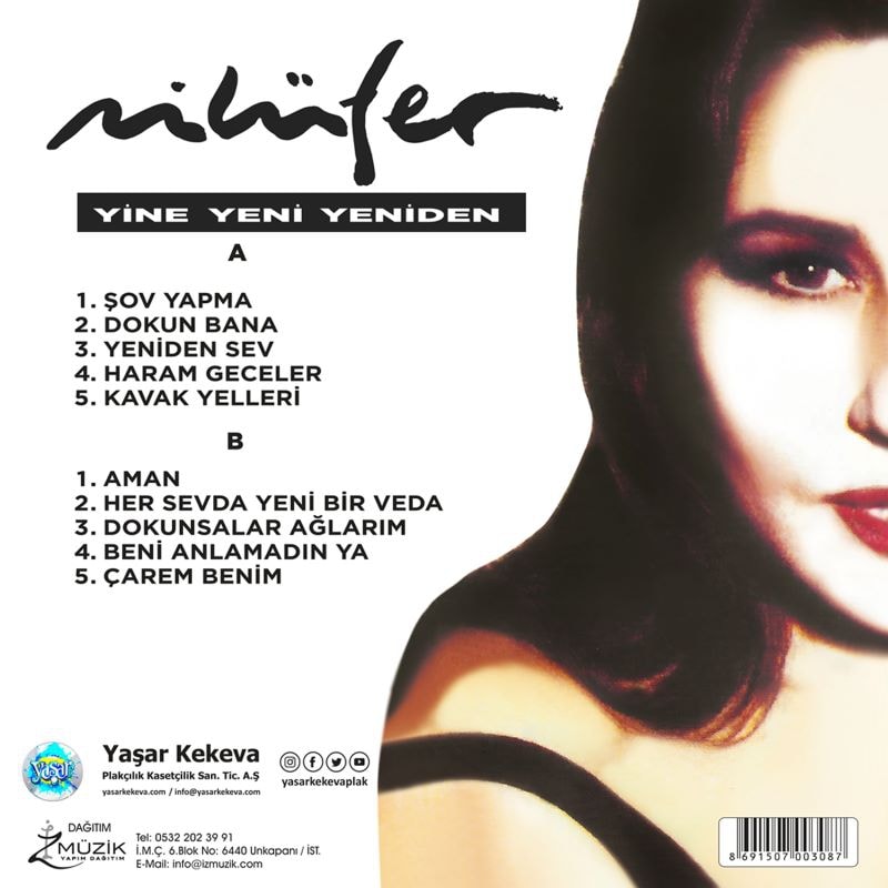 Nilüfer - Yine Yeni Yeniden - Plak