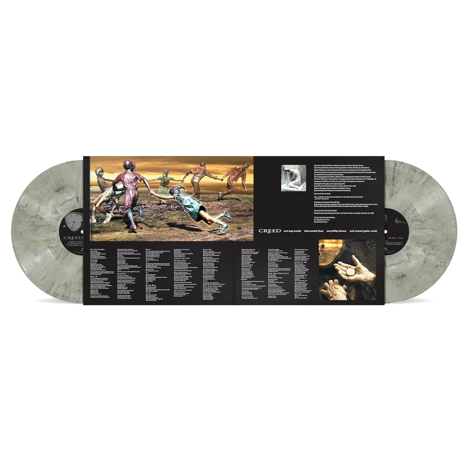 Creed - Human Clay (25th Anniversary Grey Smoke Vinyl) - Plak