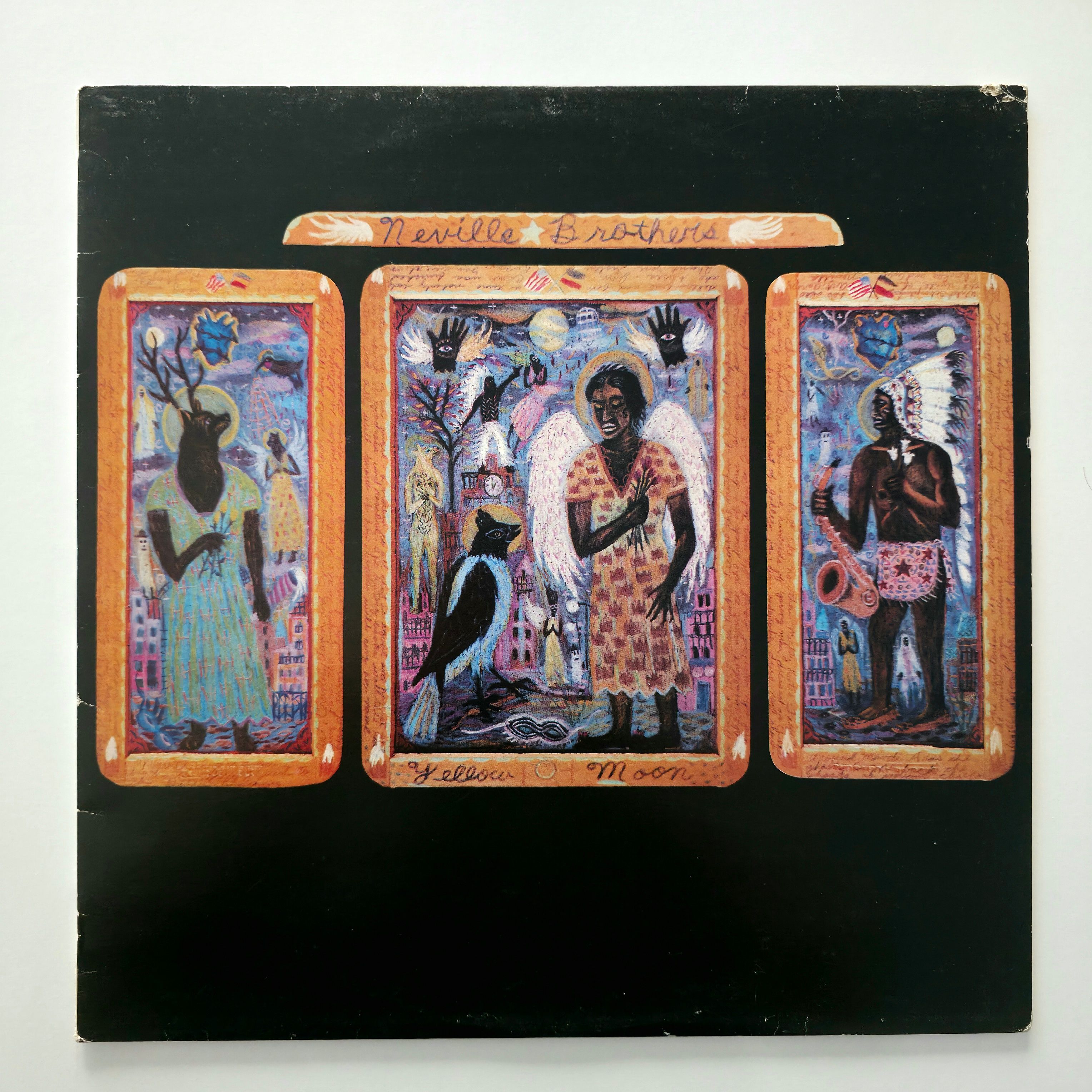 The Neville Brothers – Yellow Moon - Dönem Baskı Plak