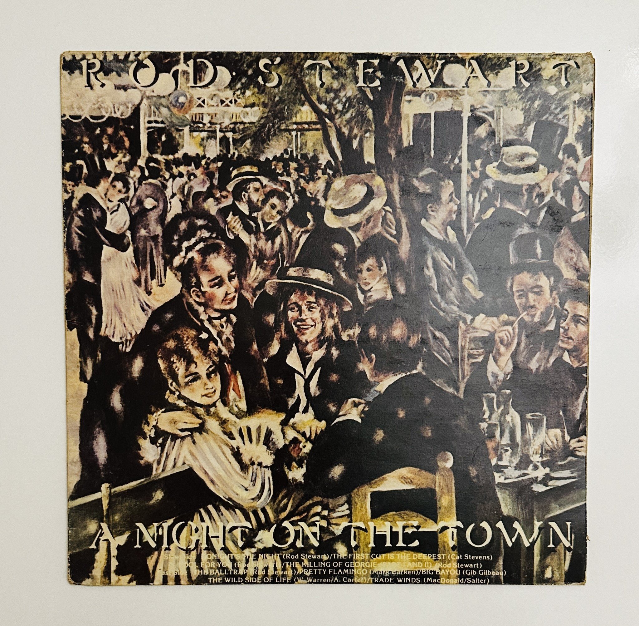 Rod Stewart - A Night On The Town - Dönem Baskı Plak