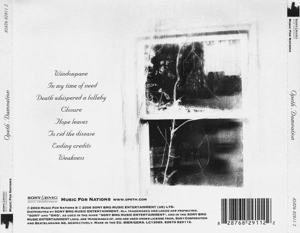Opeth - Damnation - CD