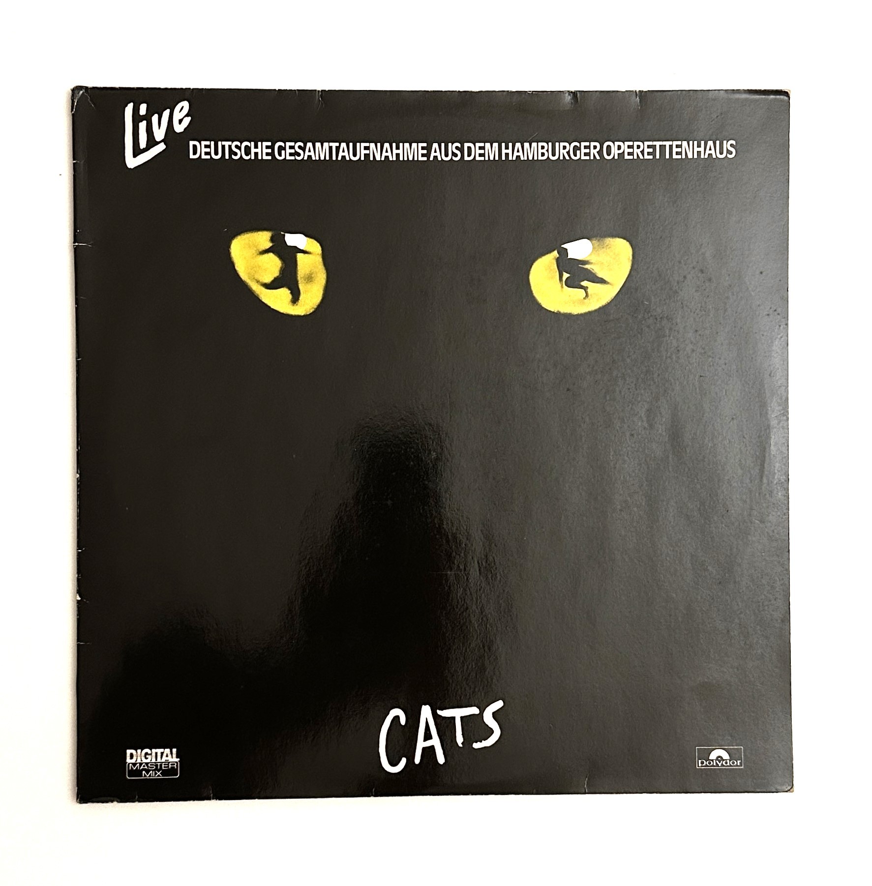 Cats Müzikali Dönem Baskı Plak