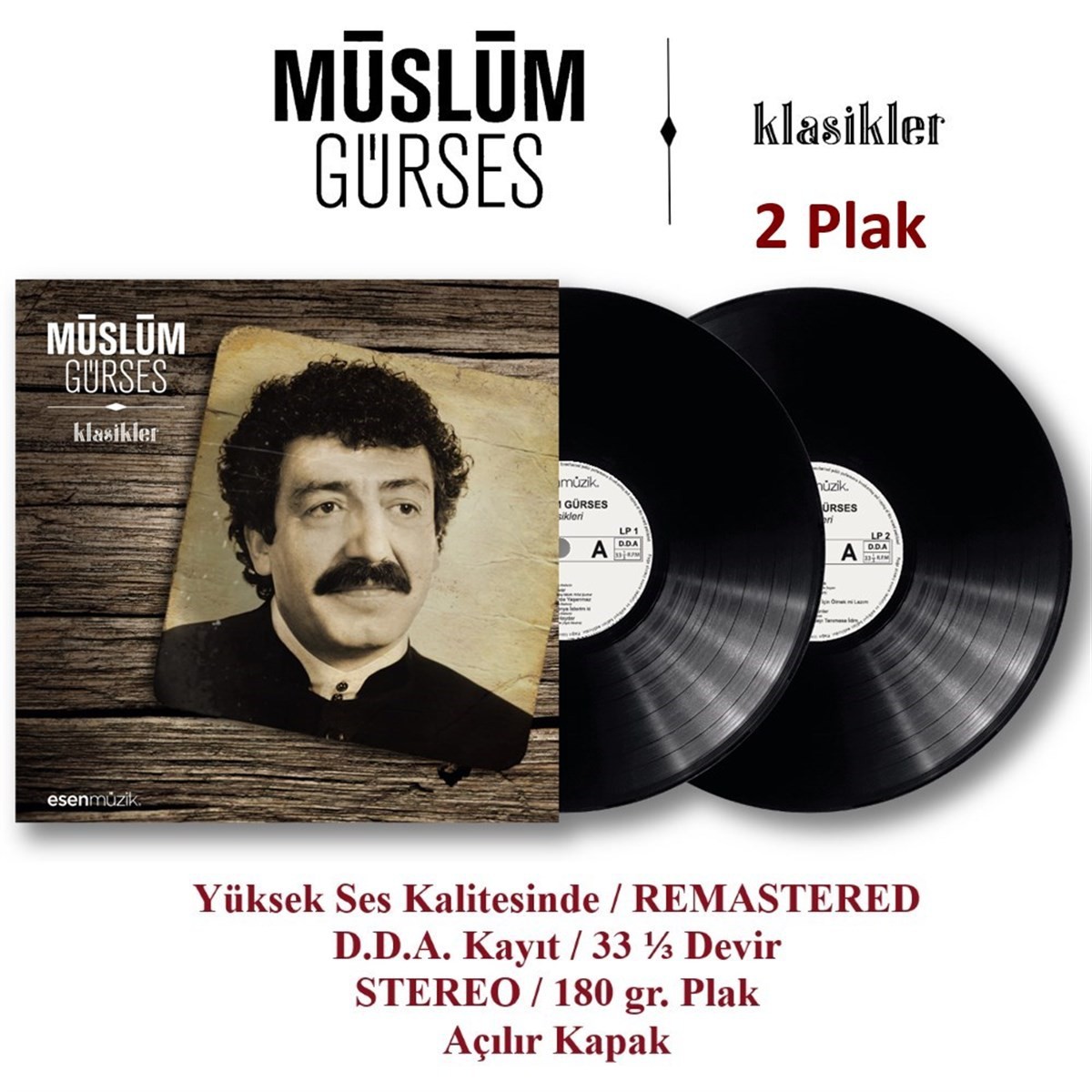Müslüm Gürses - Klasikleri - Plak
