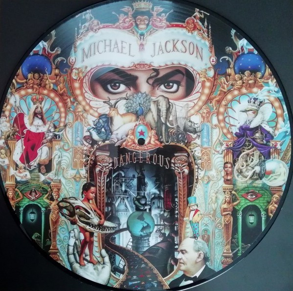 Michael Jackson - Dangerous (Limited Edition - Picture Disc) - Plak