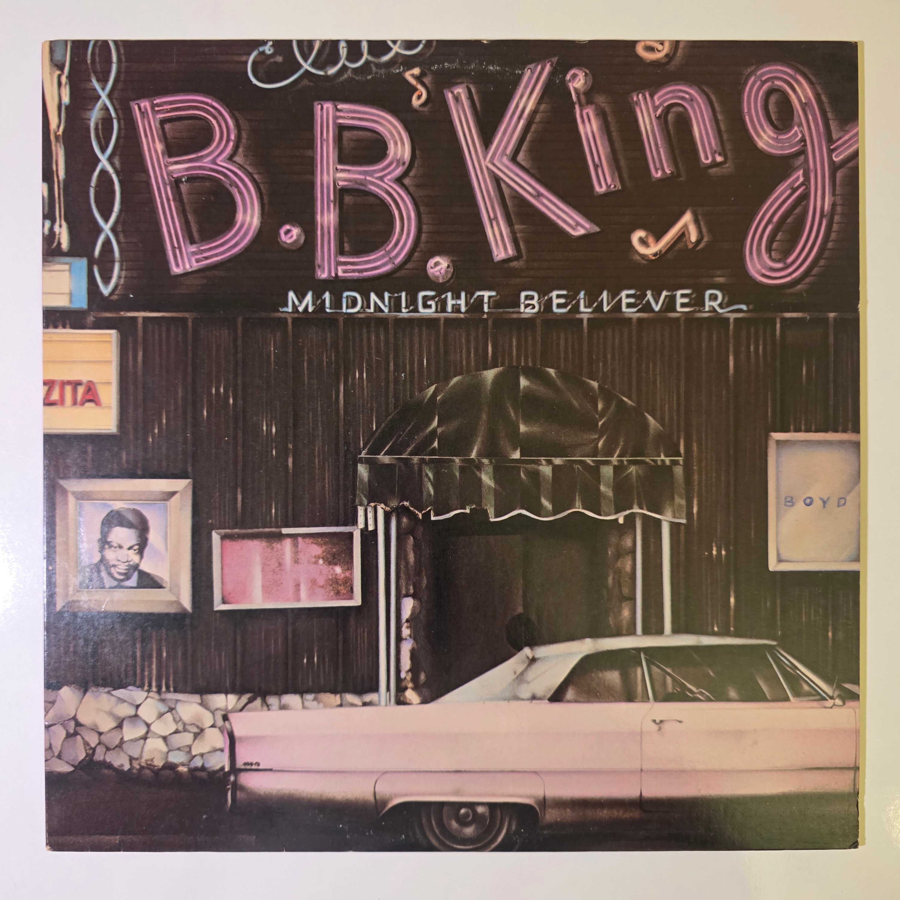 B.B. King - Midnight Believer - Dönem Baskı Plak
