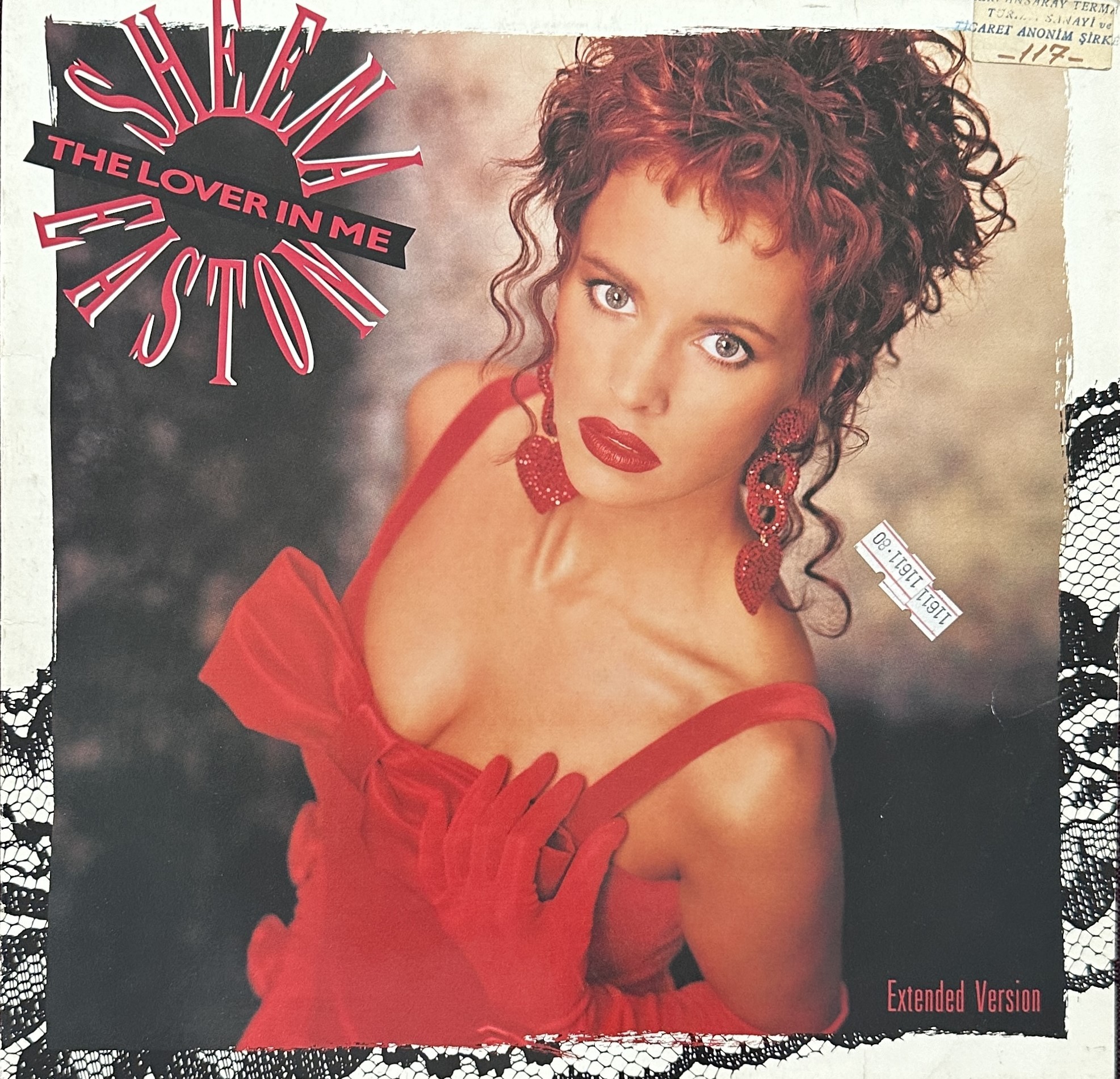 Sheena Easton-The Lover In Me Dönem Baskı Plak