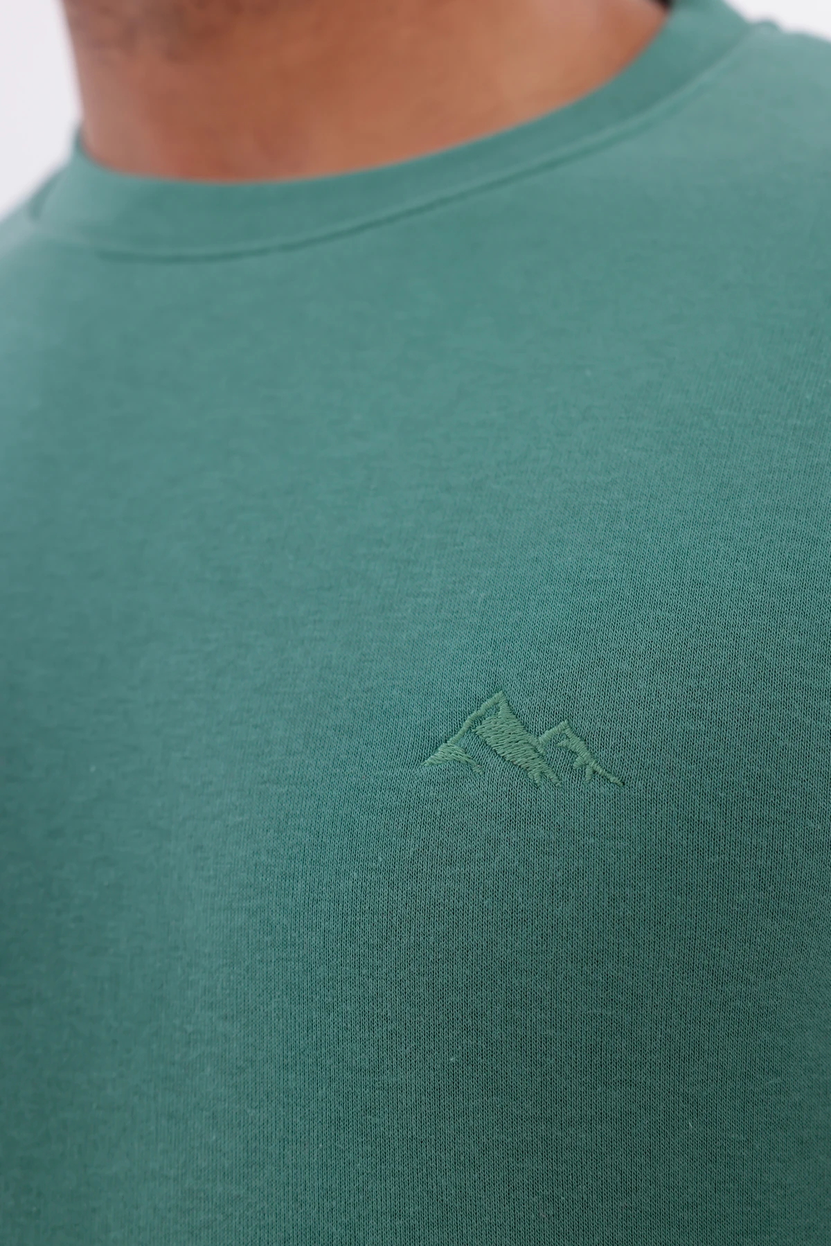 Sıfır4 Comfort Fit 3 İplik Şardonlu Sweatshirt  yeşil