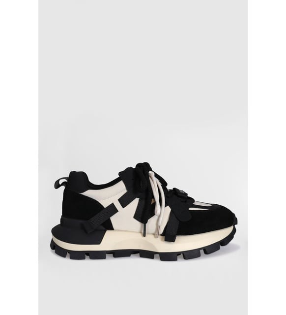 Lufıan Yoko Kadın Sneaker Ayakkabı (Siyah) 121230049
