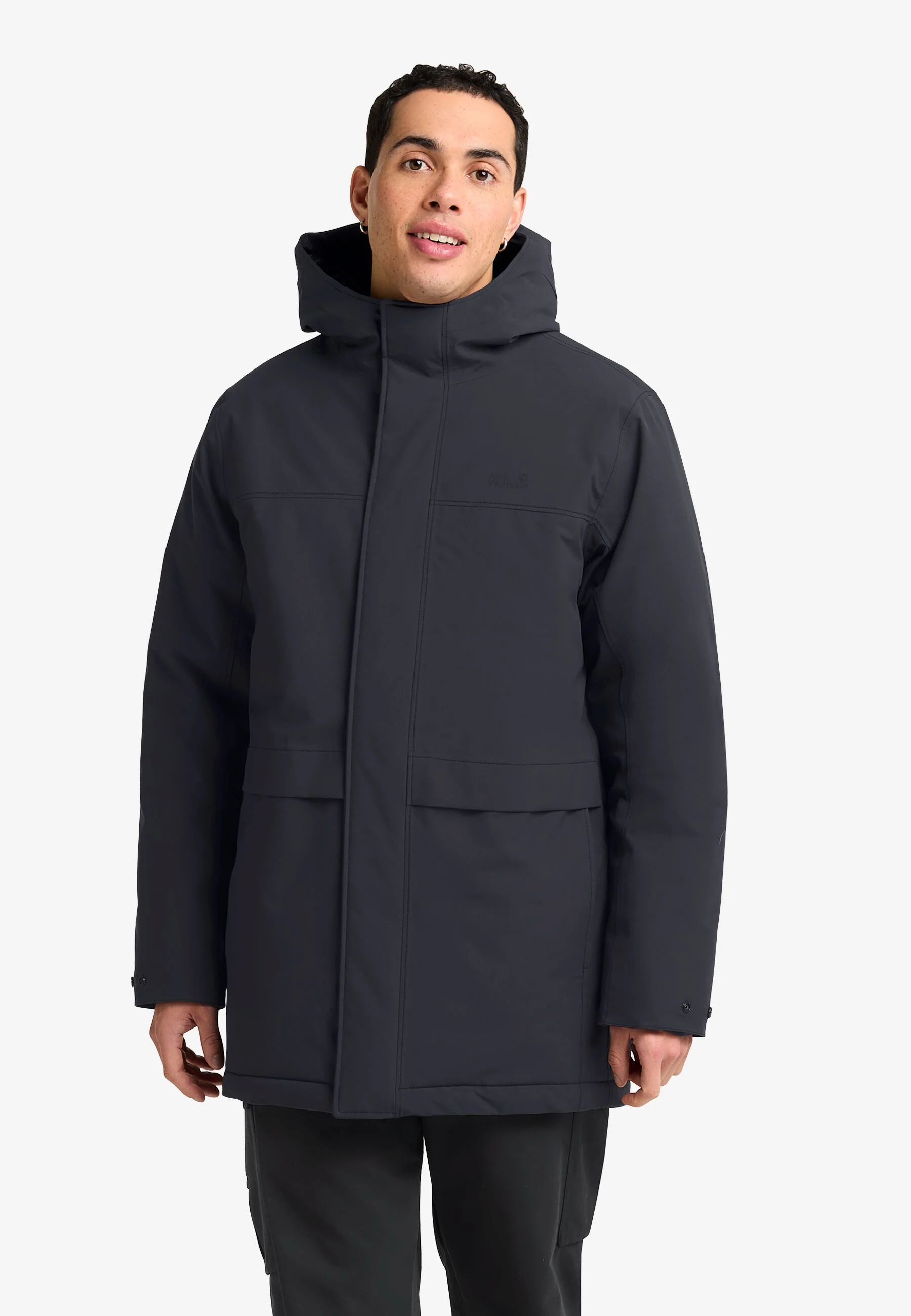 jack wolfskın erkek kışlık mont Cold Camp Coat  A65022_6000_A12