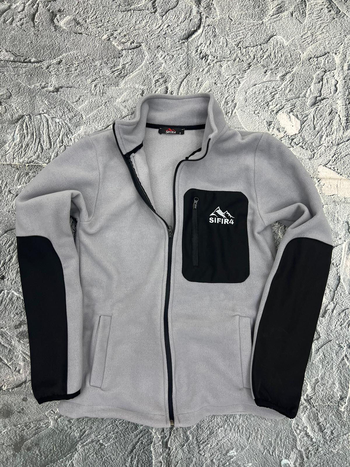 sıfır4 tam fermuarlı polar 