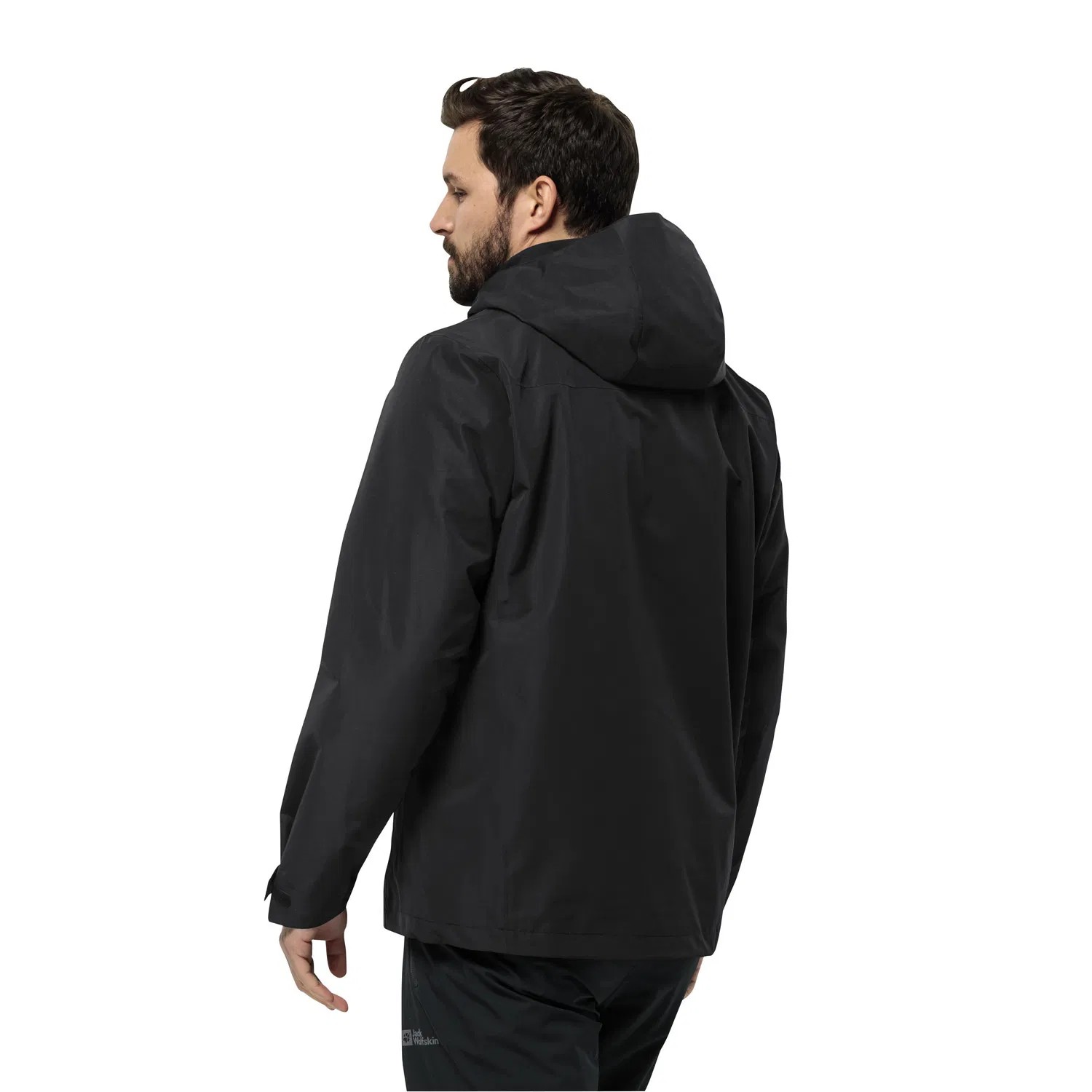 Jack Wolfskin Taubenberg 3in1 Erkek Siyah Outdoor mont - Siyah su rüzgar geçirmez 1115311_600_400