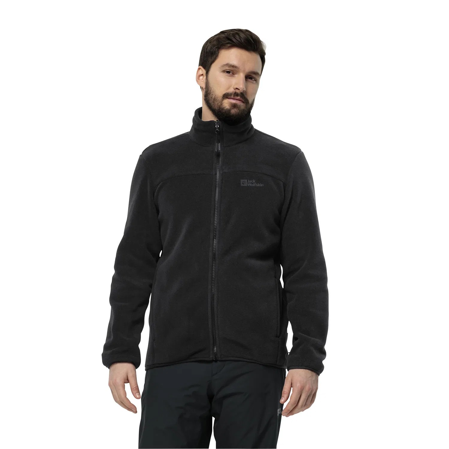 Jack Wolfskin Taubenberg 3in1 Erkek Siyah Outdoor mont - Siyah su rüzgar geçirmez 1115311_600_400