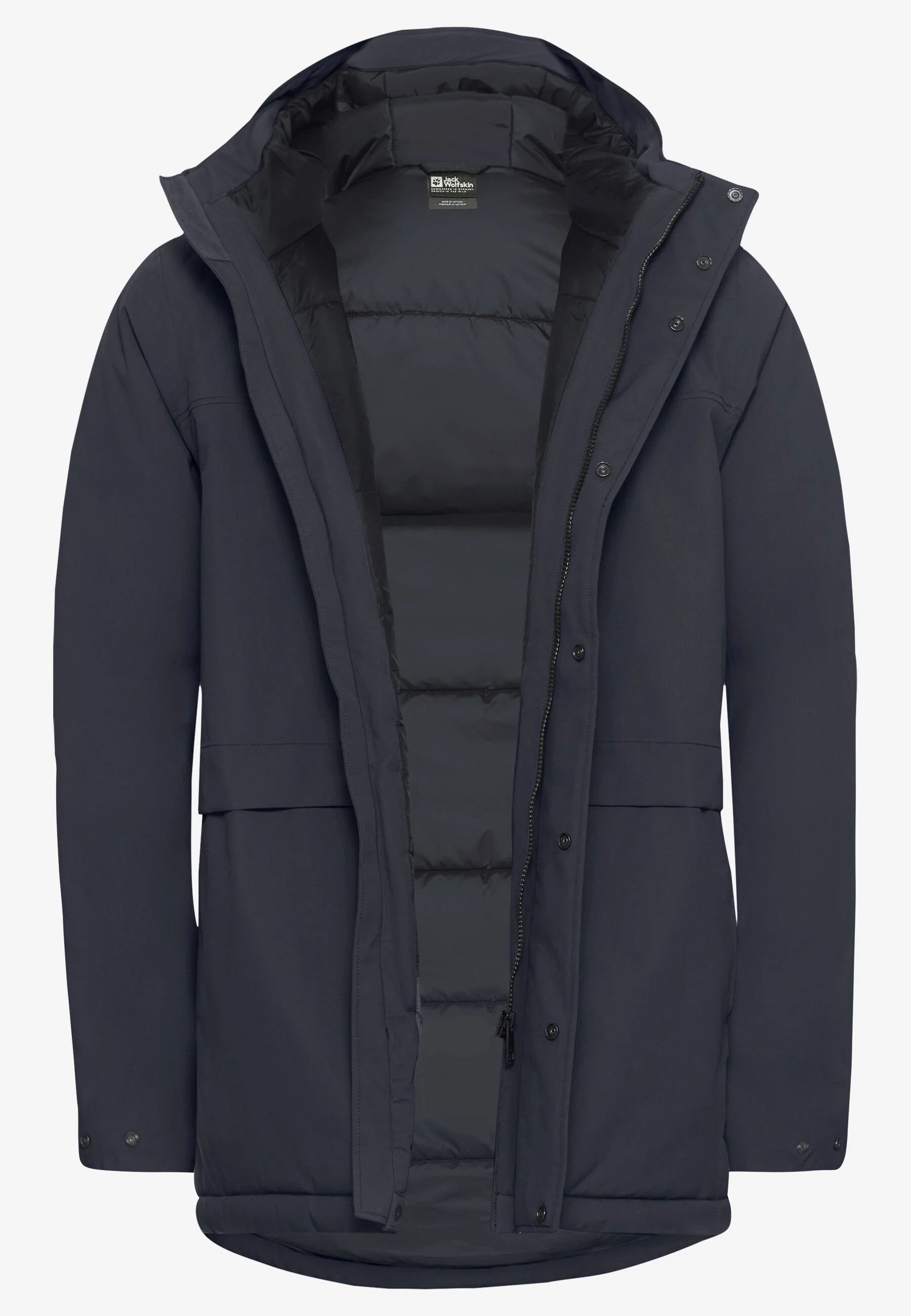 jack wolfskın erkek kışlık mont Cold Camp Coat  A65022_6000_A12