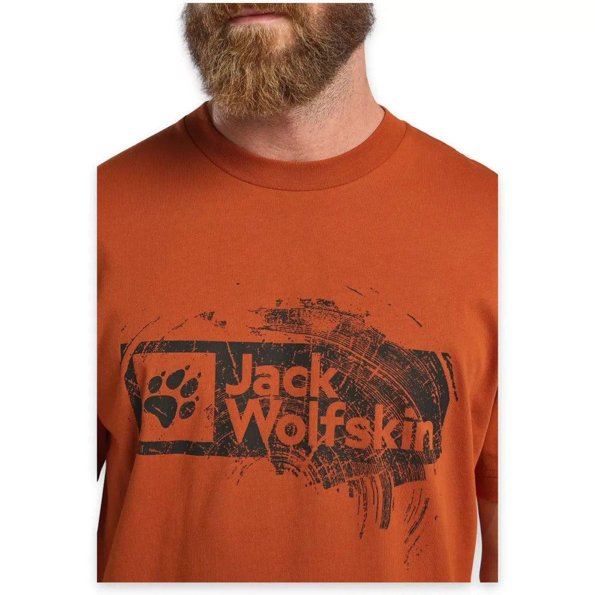 Jack Wolfskin A64116Tr Brand T M Turuncu Erkek T-Shirt