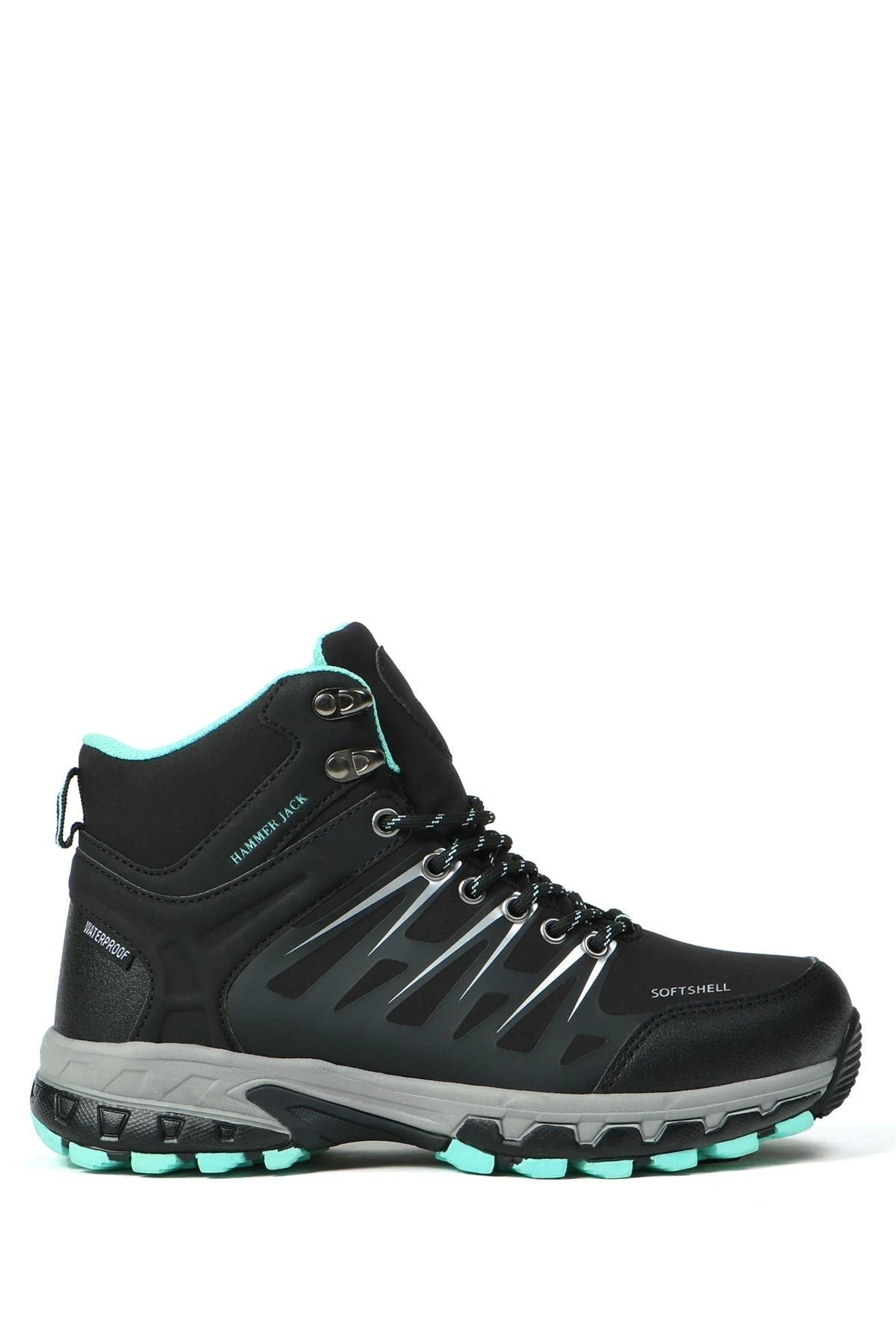 Hammer Jack Garson Siyah Outdoor su geçirmez Unısex Bot siyah-turkuaz 102 19900-G 