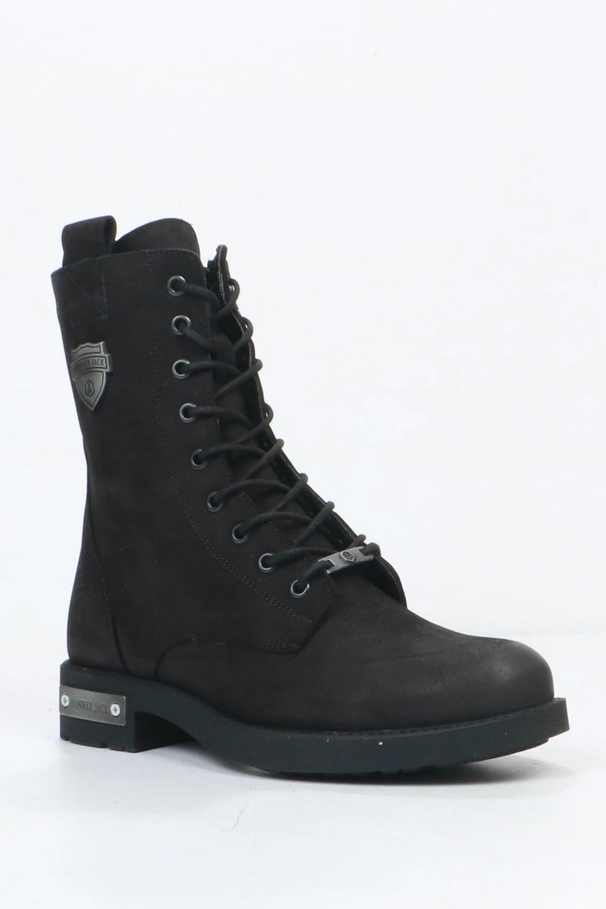 Hammer Jack Della Hakiki Deri Siyah Troje Kadın Bot 102 23930-Z