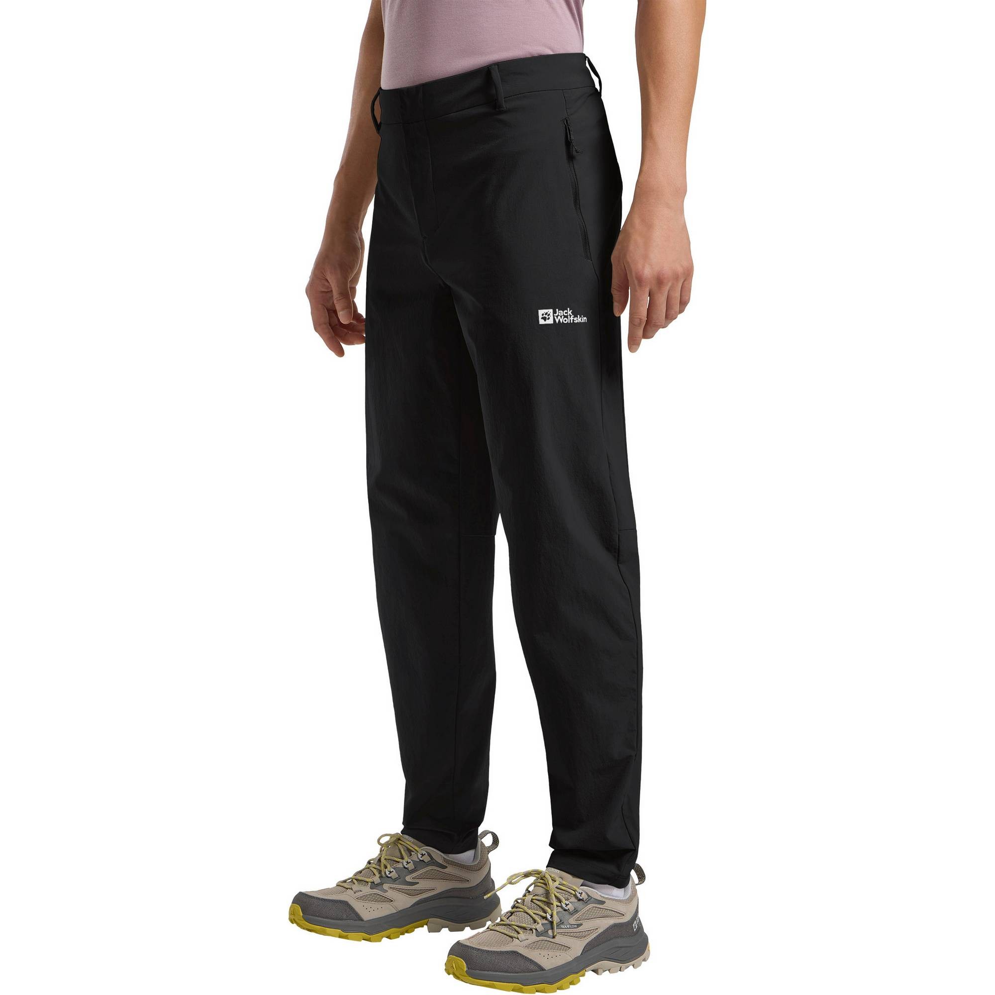 Jack Wolfskin HIKEOUT - Wanderhose Herren - black A63924_600_B25