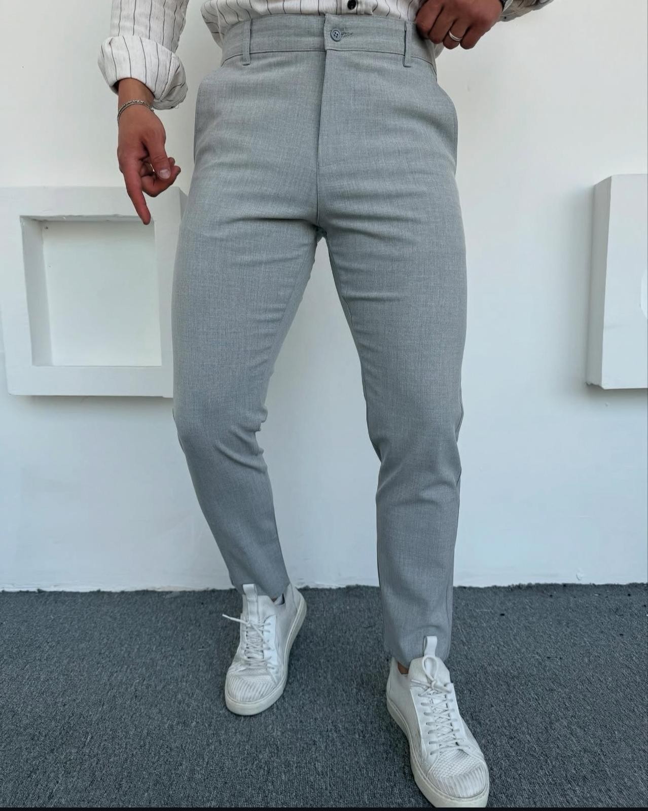 Jager Pantolon Sıfır4xAspol  - Gri̇