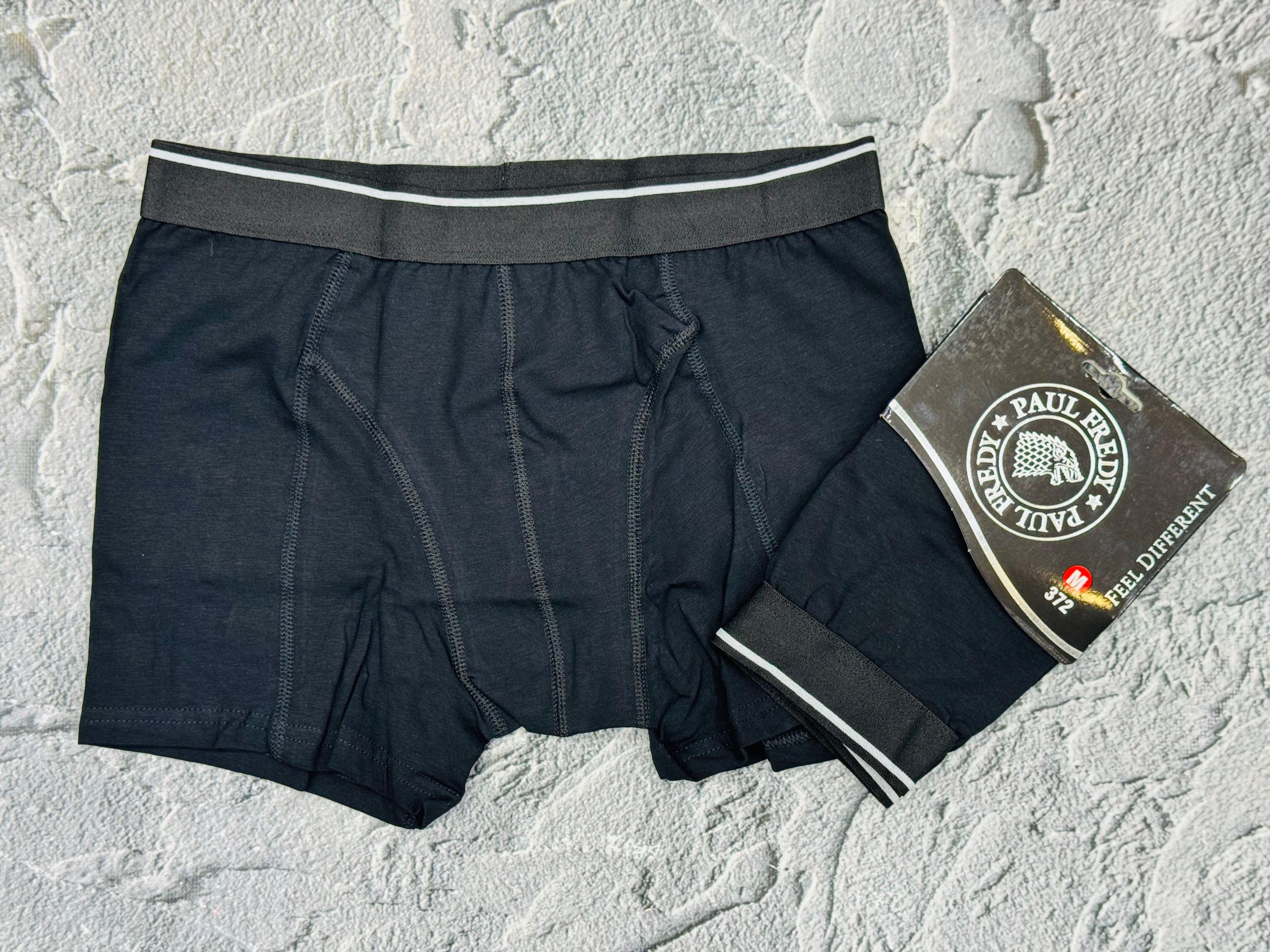 Boxer Siyah Düz Renk