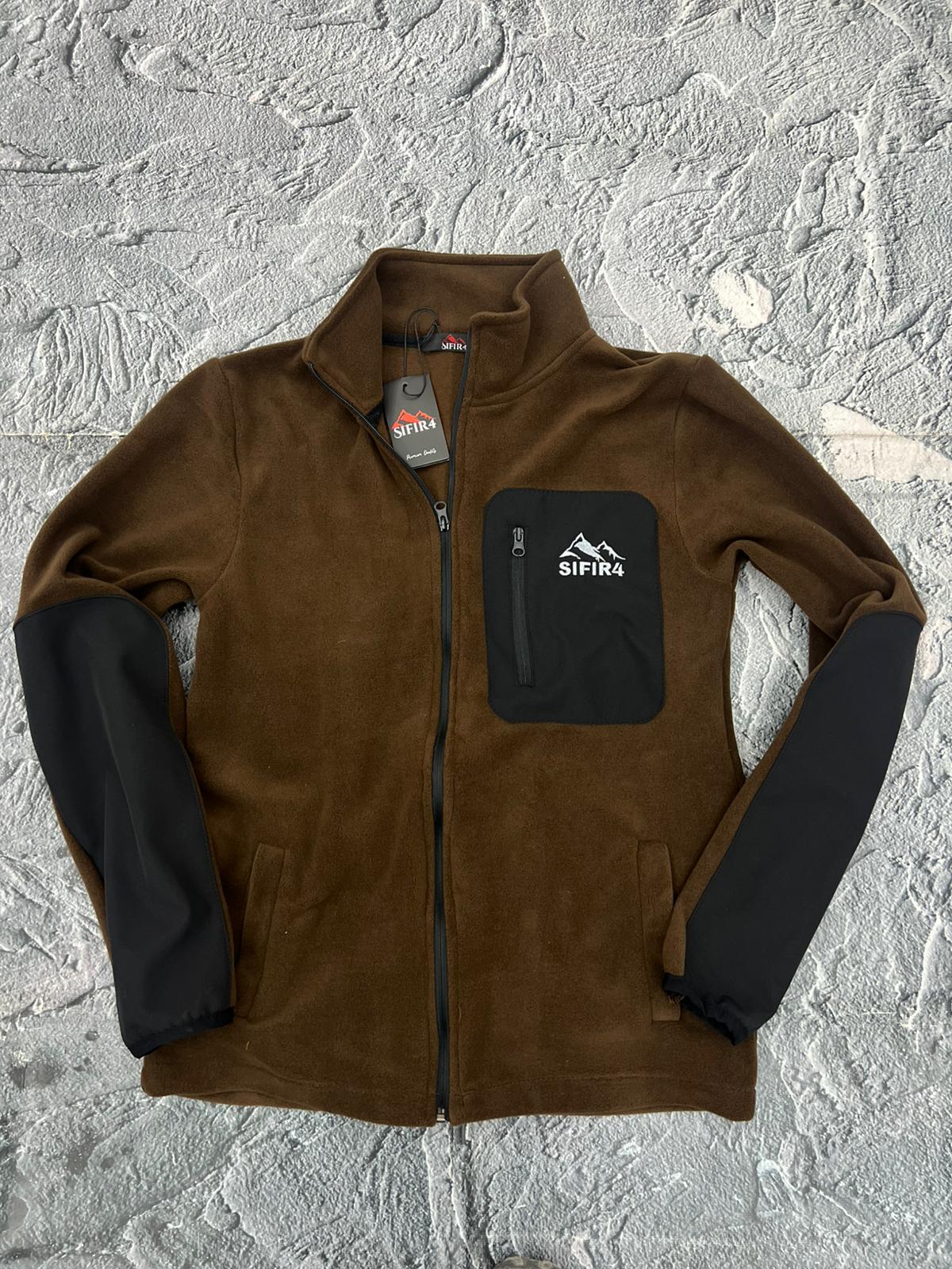 sıfır4 tam fermuarlı polar